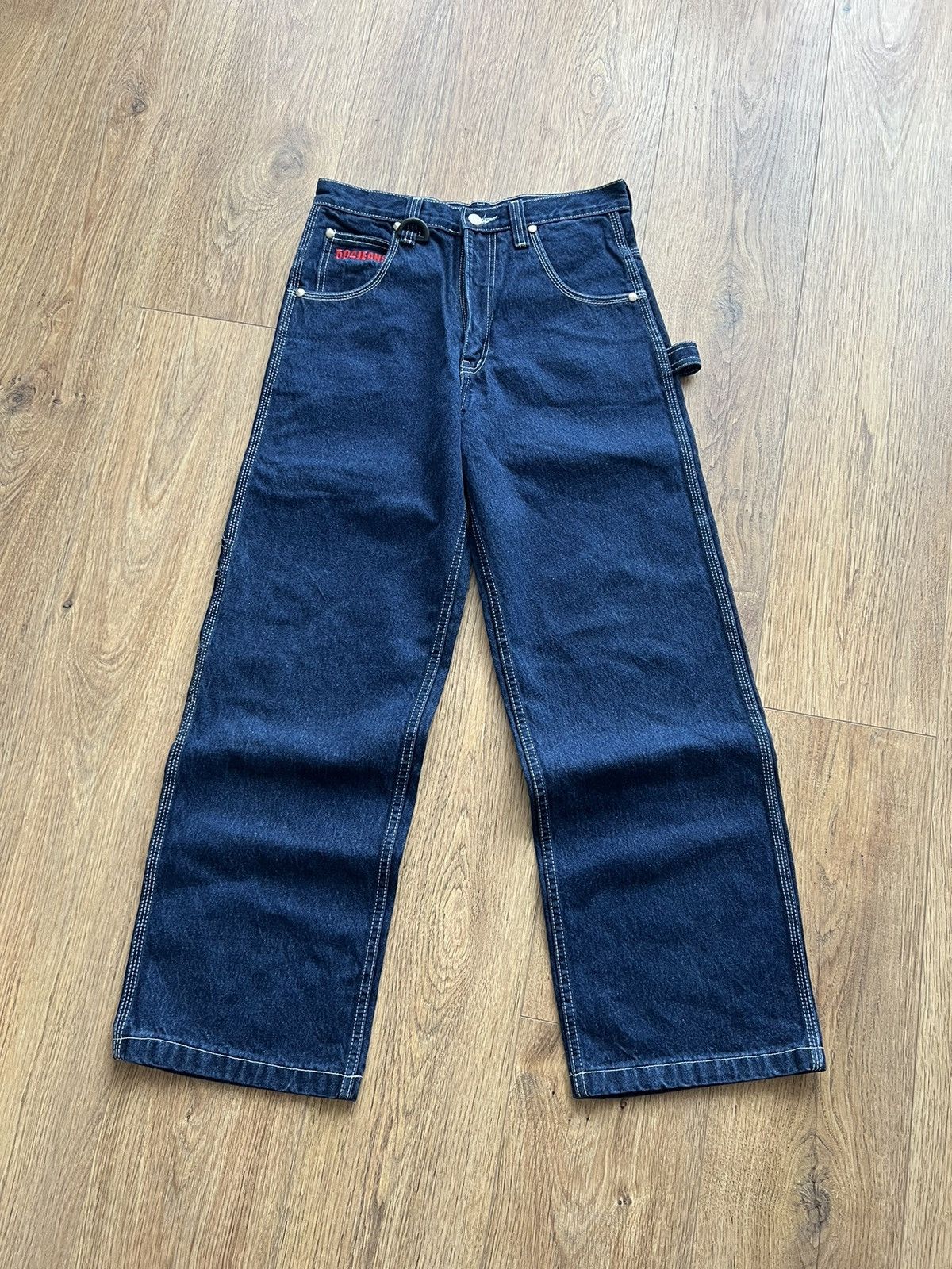Japanese Brand 🔥Printed multipocket denim y2k style evisu , wutang ,eminem Size US 28 / EU 44 - 4 Thumbnail