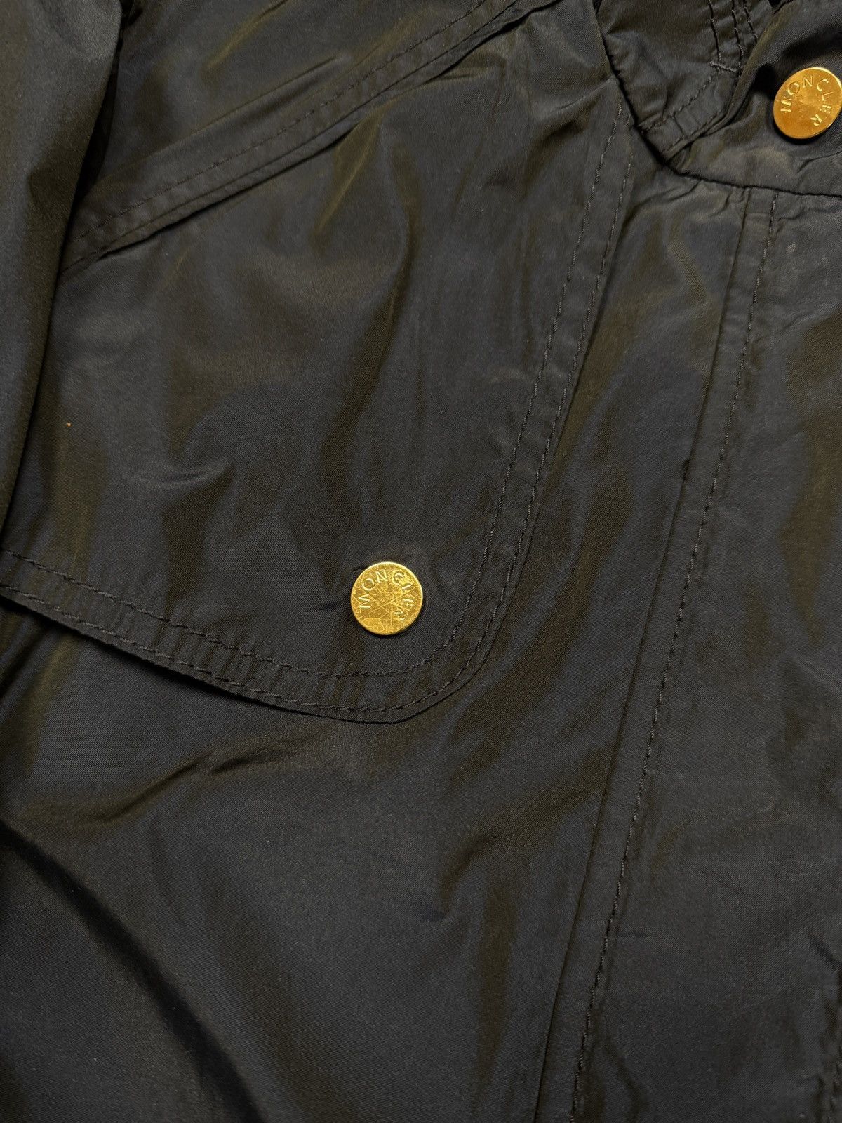 Moncler Moncler Vintage Nylon Zip Up Jacket Size M / US 6-8 / IT 42-44 - 7 Thumbnail