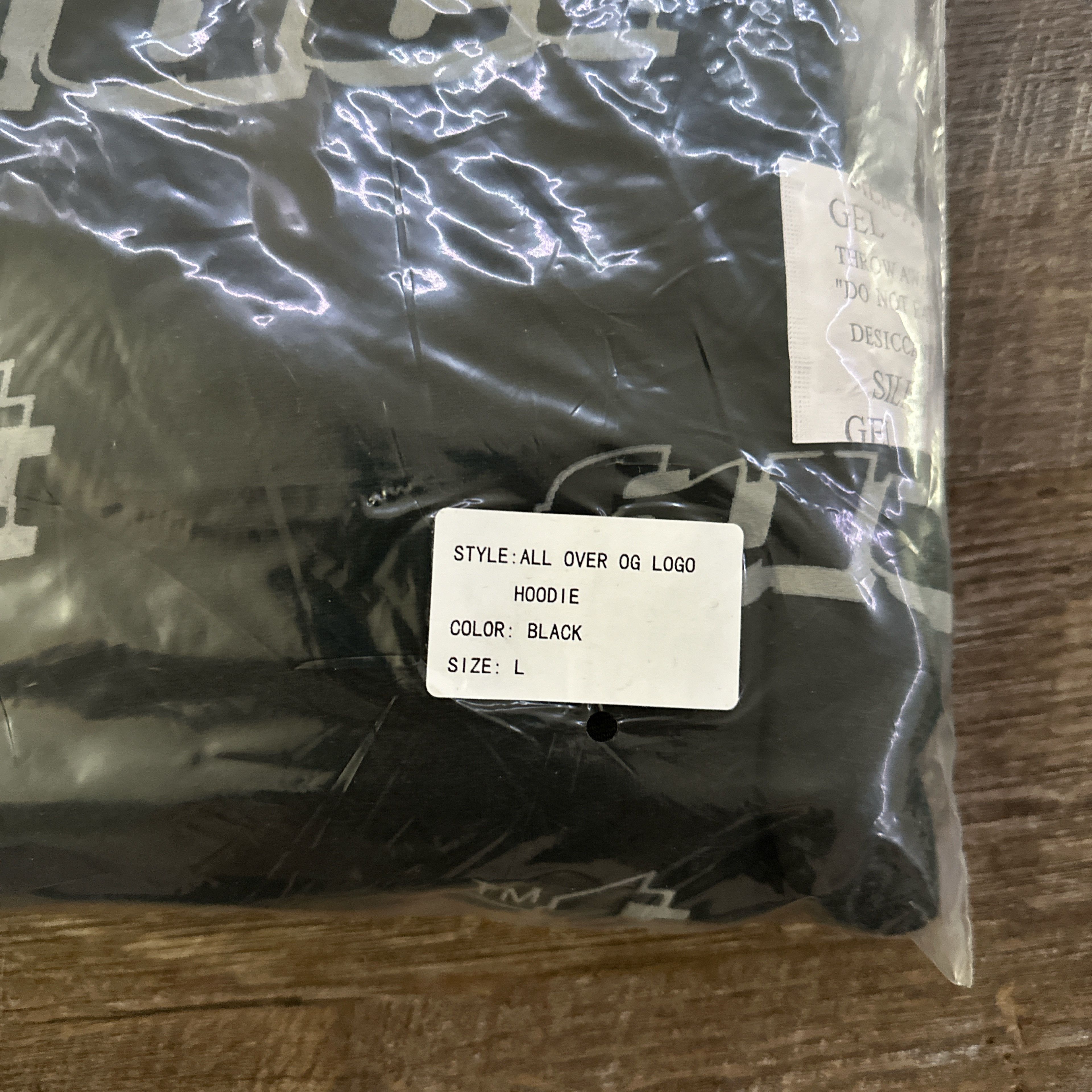 FUCT FUCT ALL OVER OG LOGO 3M REFELCTIVE HOODIE BLACK Size US L / EU 52-54 / 3 - 2 Thumbnail