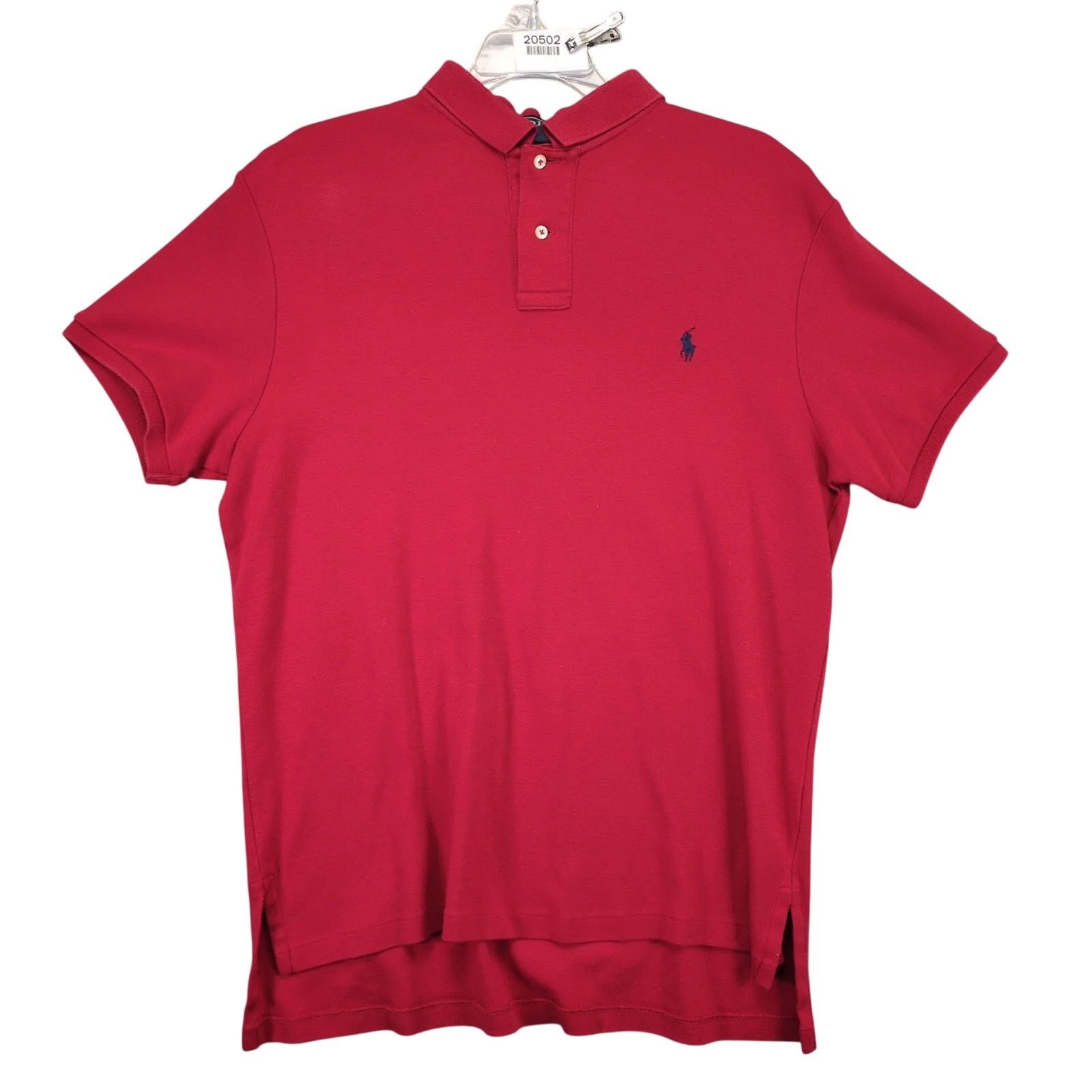 Polo Ralph Lauren Vtg Polo by Ralph Lauren Men's L Custom Fit Red Shirt Pony Size US L / EU 52-54 / 3 - 1 Thumbnail