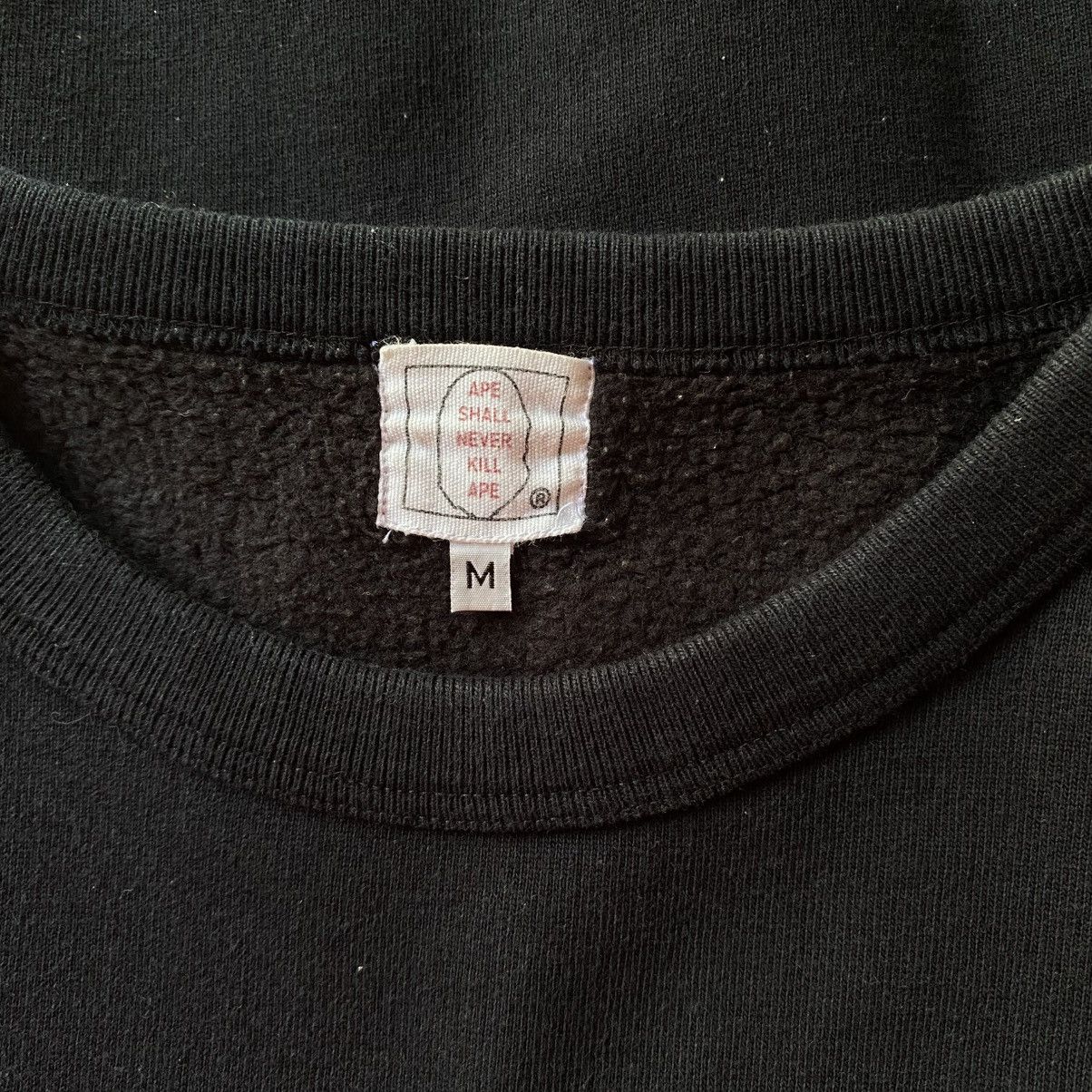 Bape Beby milo Black Camo Logo Fleece-Lined Sweater Size US M / EU 48-50 / 2 - 9 Thumbnail