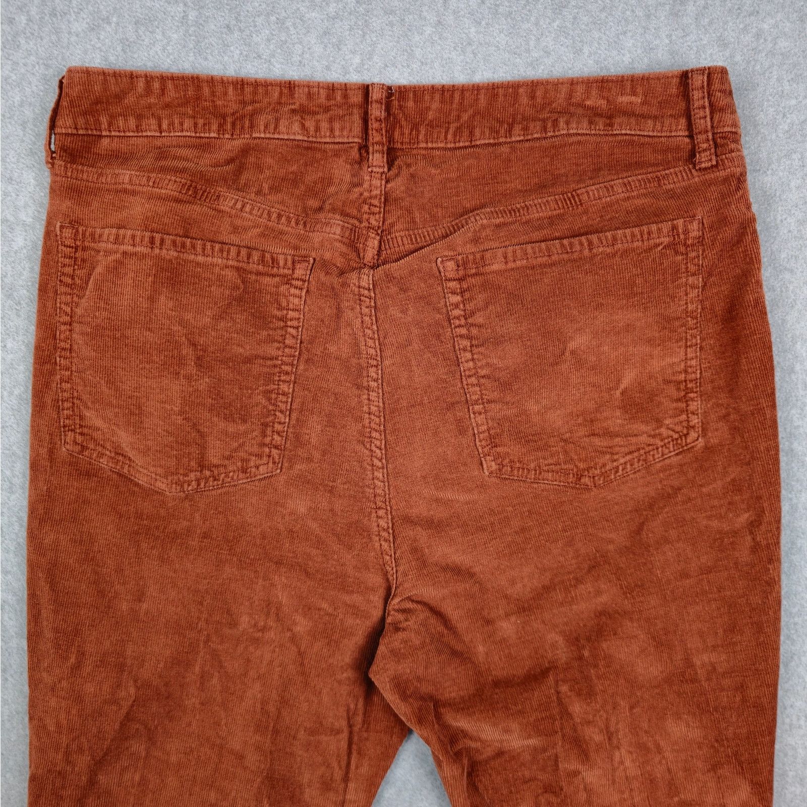 Old Navy Old Navy 14 Kicker Boot-Cut Corduroy Pants Rust Color Size 36" / US 14 / IT 50 - 7 Thumbnail