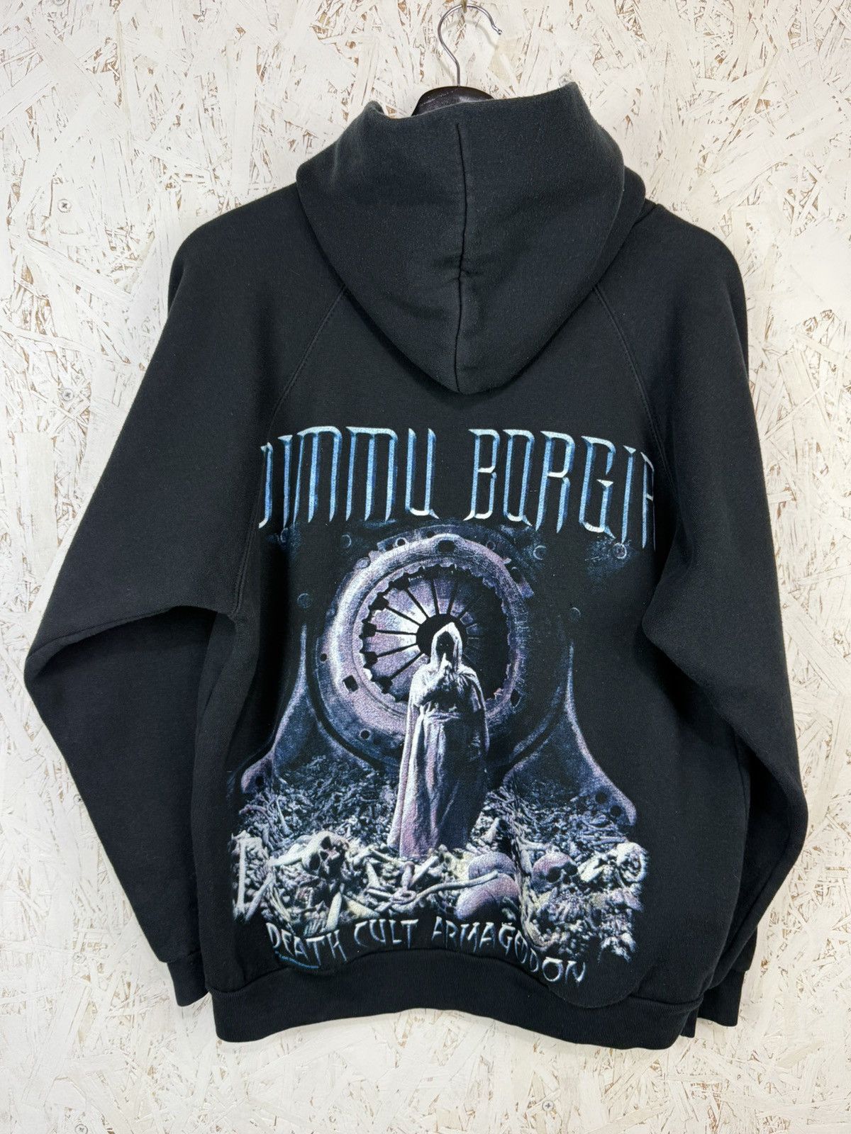 Band Tees 00s Dimmu Borgir 2003 Death Cult Armageddon Metal Hoodie M Size US M / EU 48-50 / 2 - 4 Thumbnail