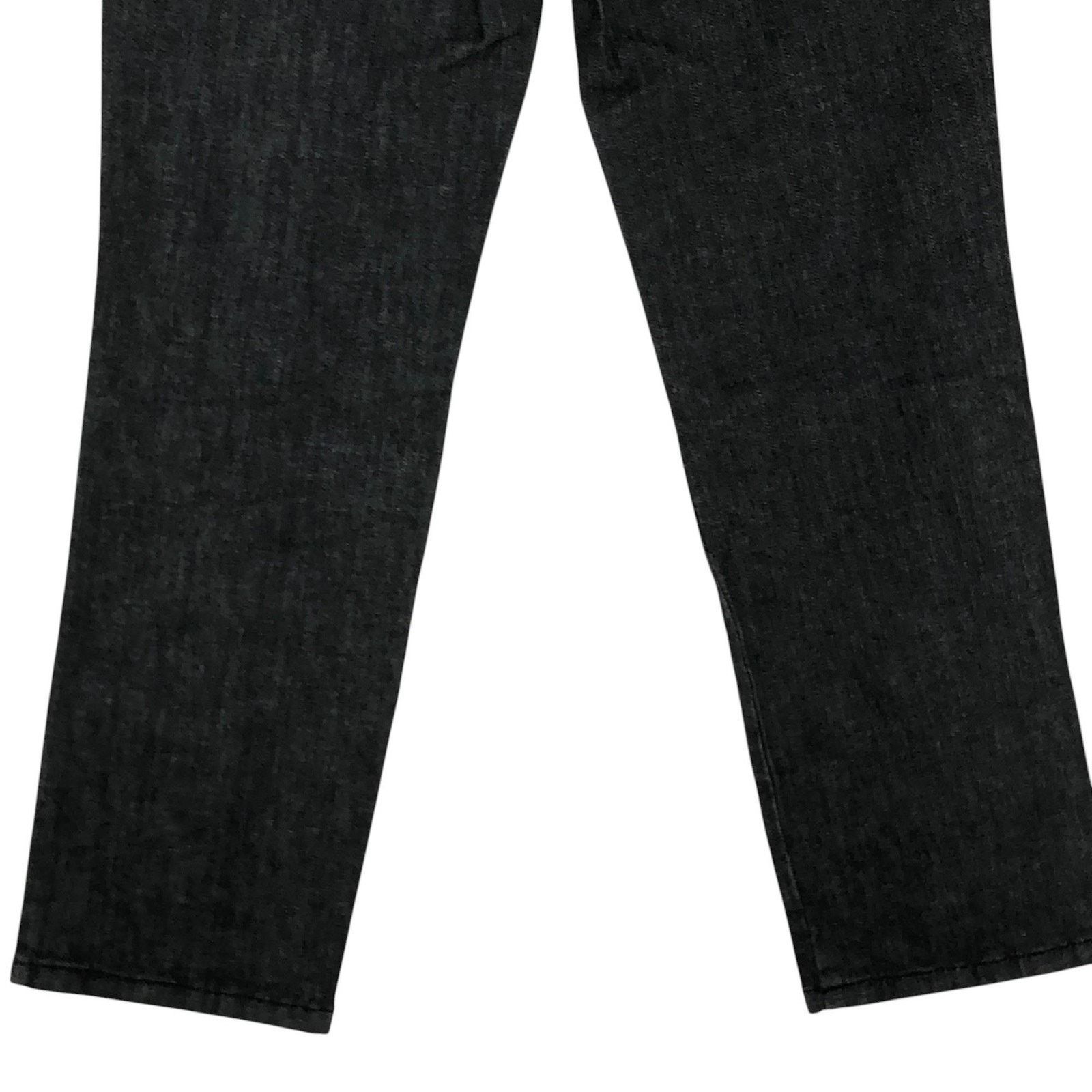 Escada Escada Jeans 38 Black Straight Leg Stretch Pants Modern Fit Size 32" / US 10 / IT 46 - 8 Thumbnail