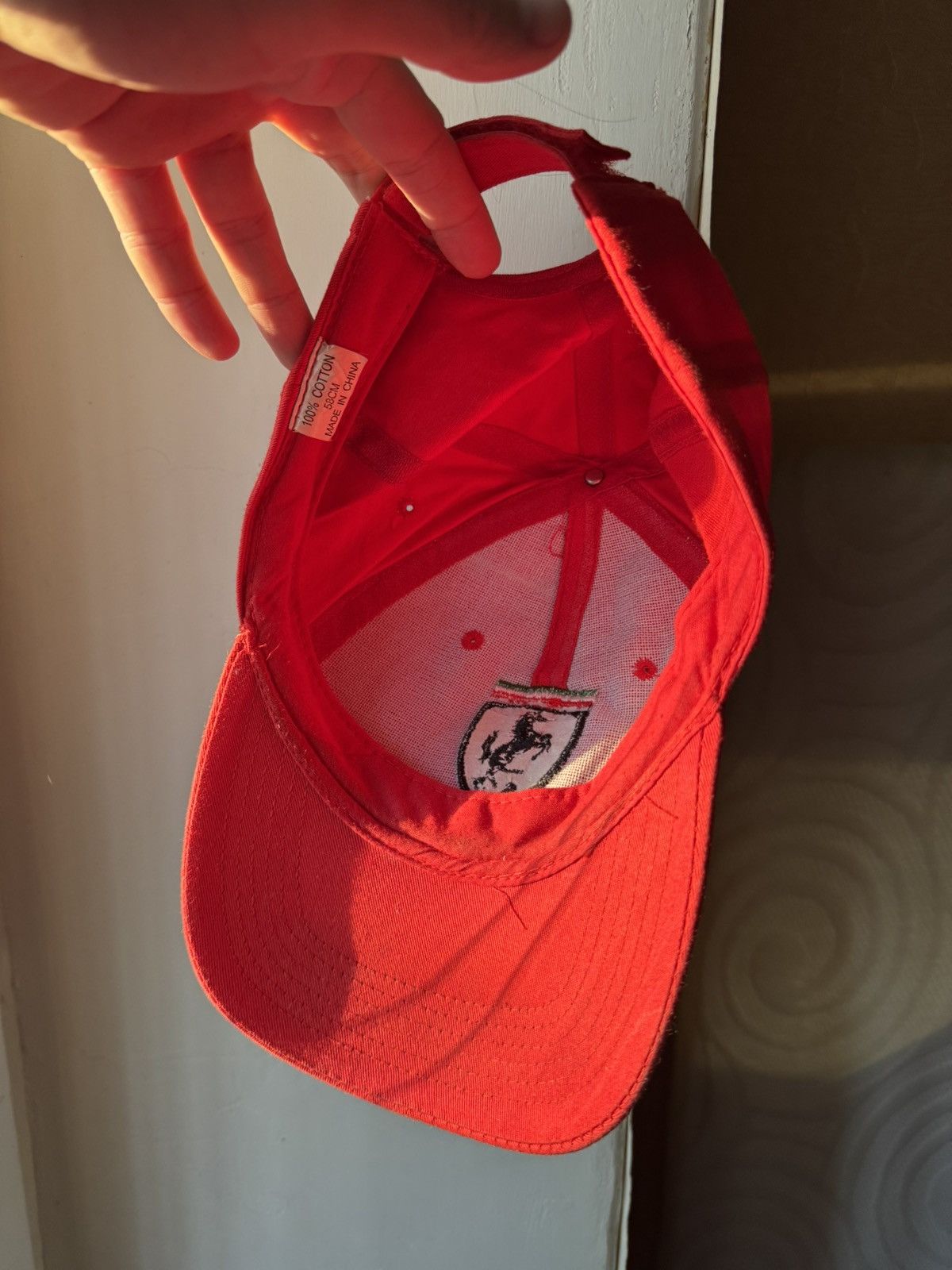 Ferrari × Vintage Vintage Ferrari red cap Formula hat Size ONE SIZE - 6 Thumbnail