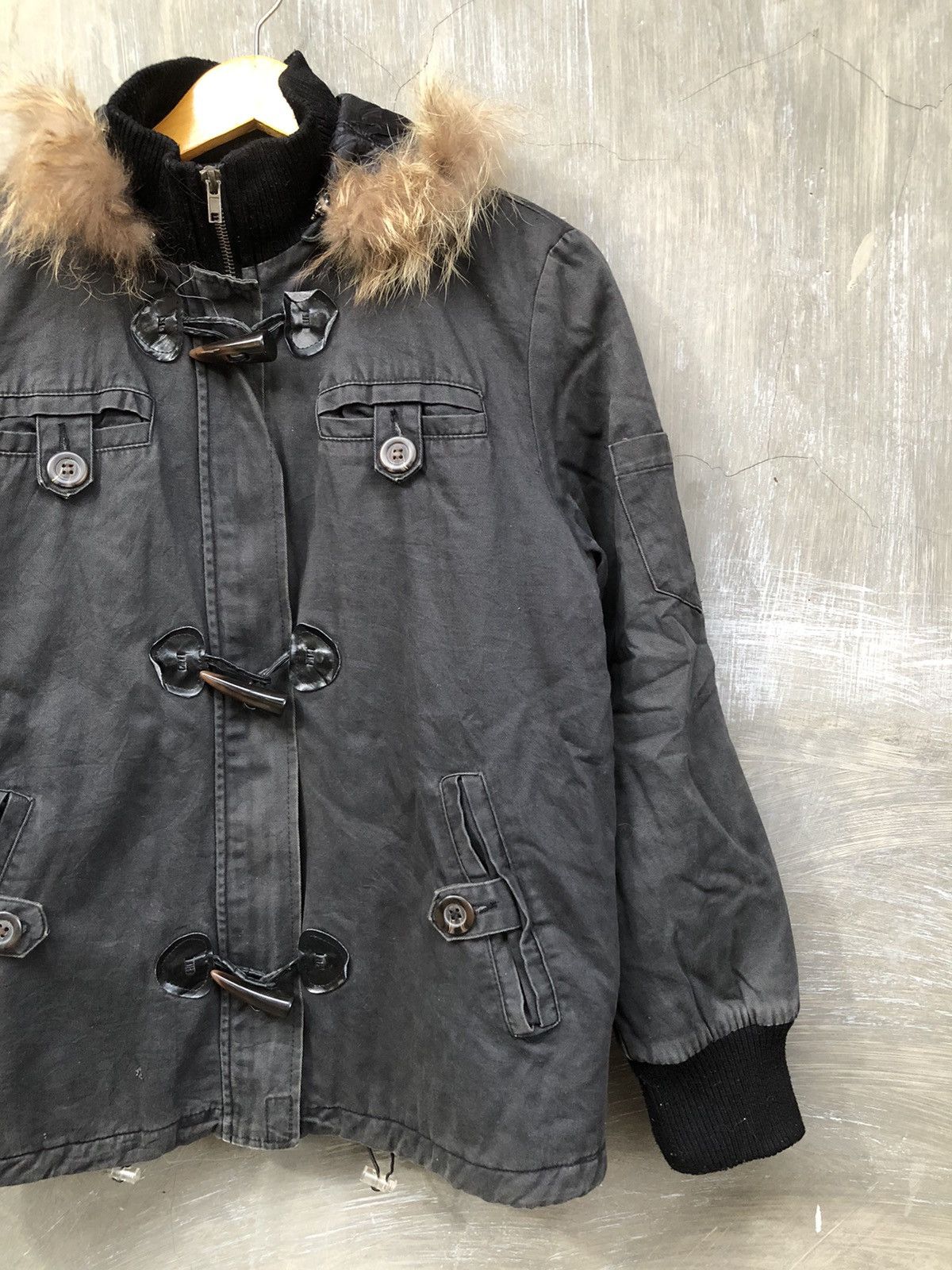 If Six Was Nine × Japanese Brand × Le Grande Bleu (L.G.B.) Unknown Japanese Brand Fur Jacket Size US M / EU 48-50 / 2 - 4 Thumbnail