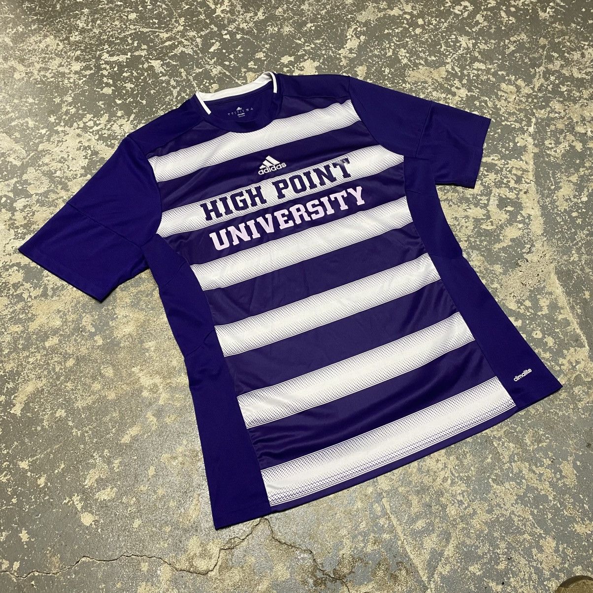 Vintage High Point University Purple/White Soccer Football Jersey Size US L / EU 52-54 / 3 - 3 Thumbnail