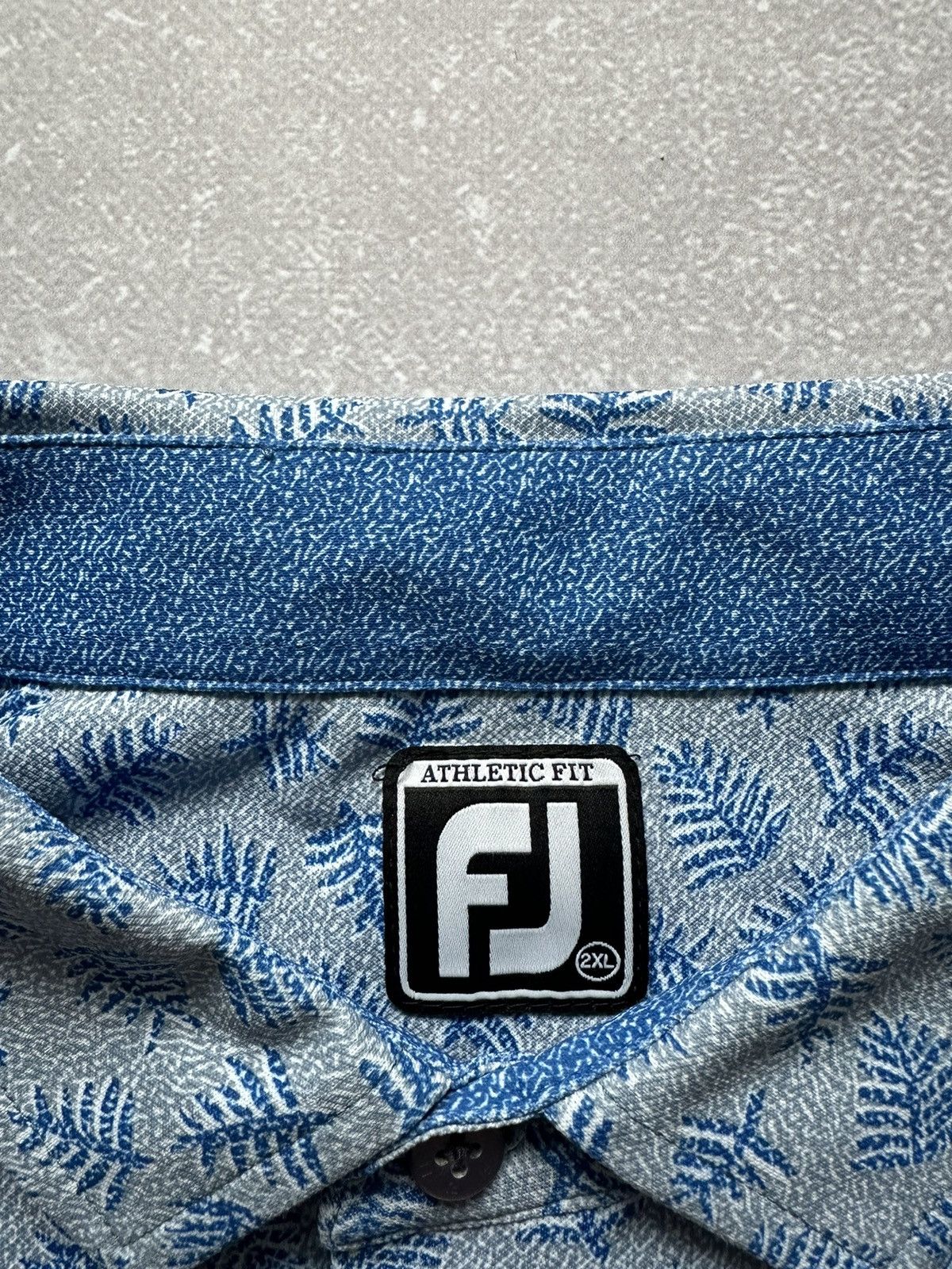 Footjoy × Vintage FootJoy Polo Golf New Blue size XXL Size US XXL / EU 58 / 5 - 8 Thumbnail