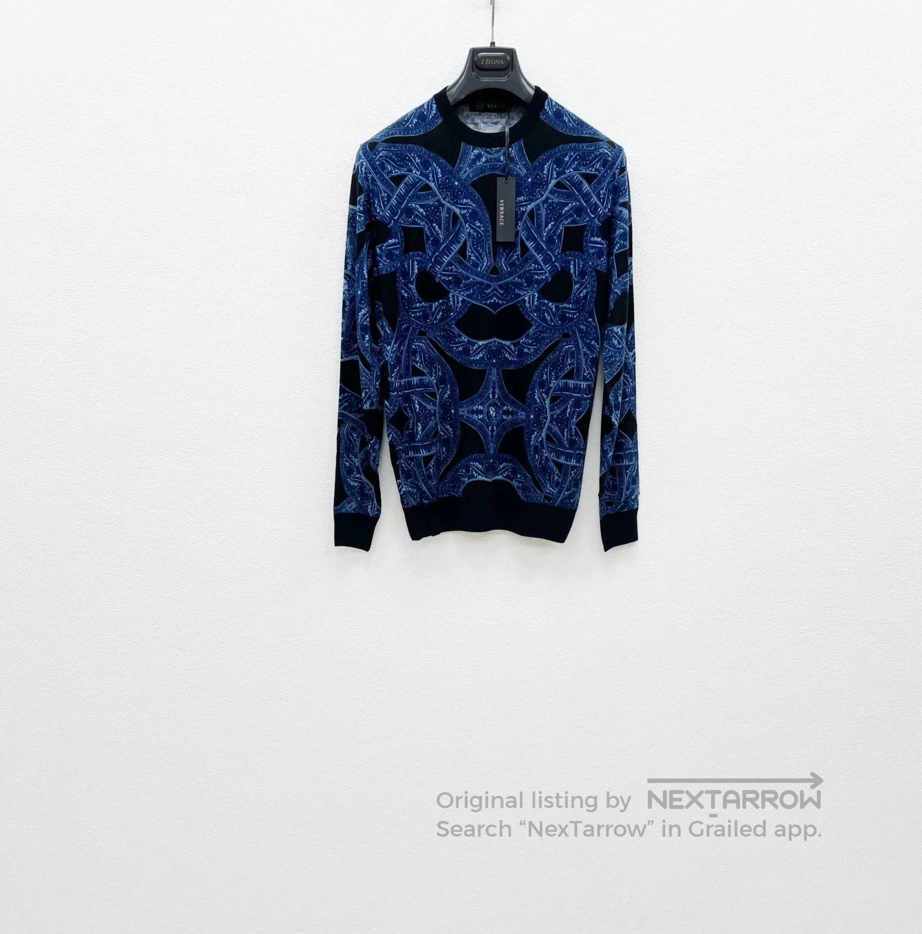 Versace VERSACE Wool Silk Sweater. Size US XS / EU 42 / 0 - 1 Thumbnail