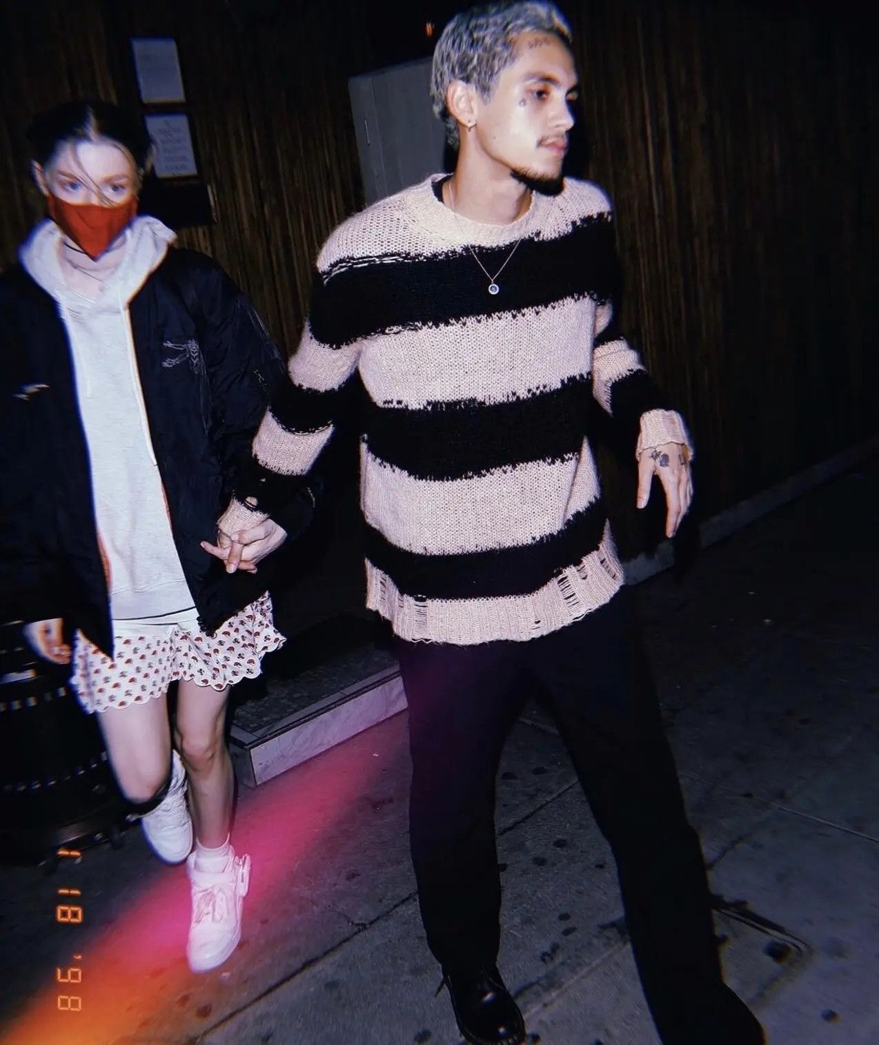 Acne Studios Acne Studios kurt cobain distressed mohair striped sweater Size US M / EU 48-50 / 2 - 6 Thumbnail