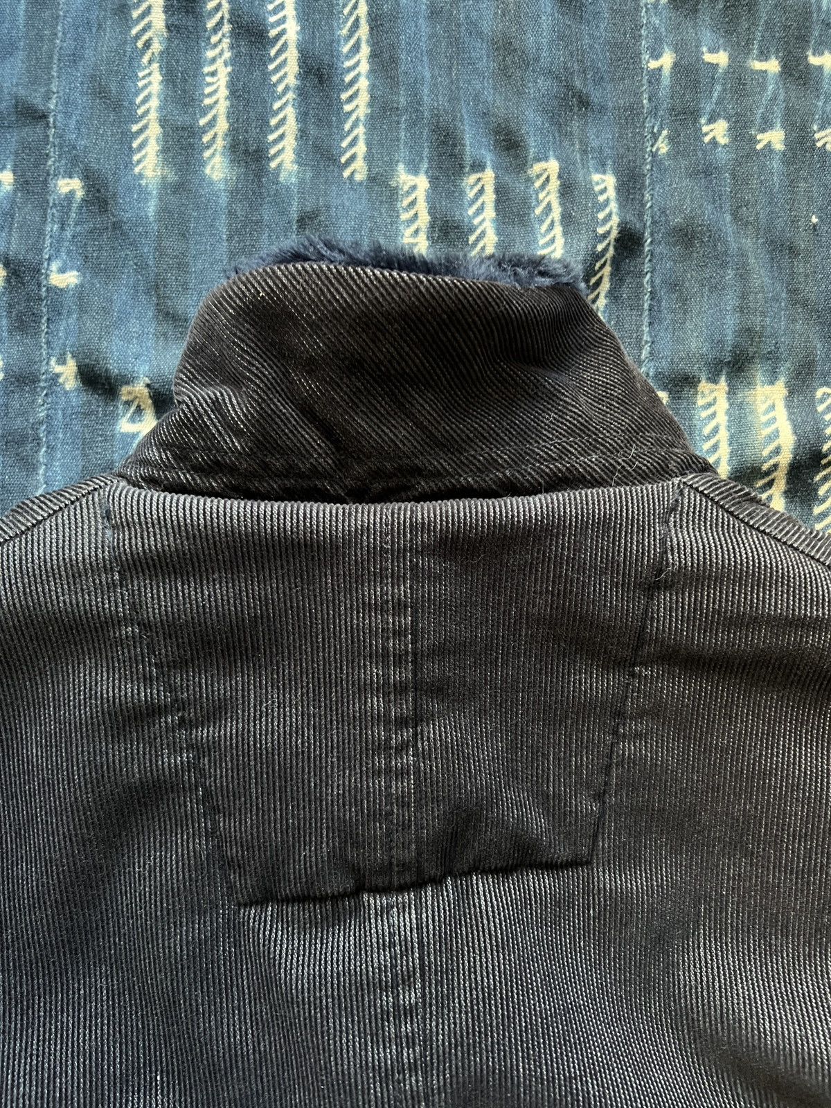 Nonnative × Undercover Nonnative Aizome Hand Dyed Corduroy Fur Coat Size US M / EU 48-50 / 2 - 15 Thumbnail