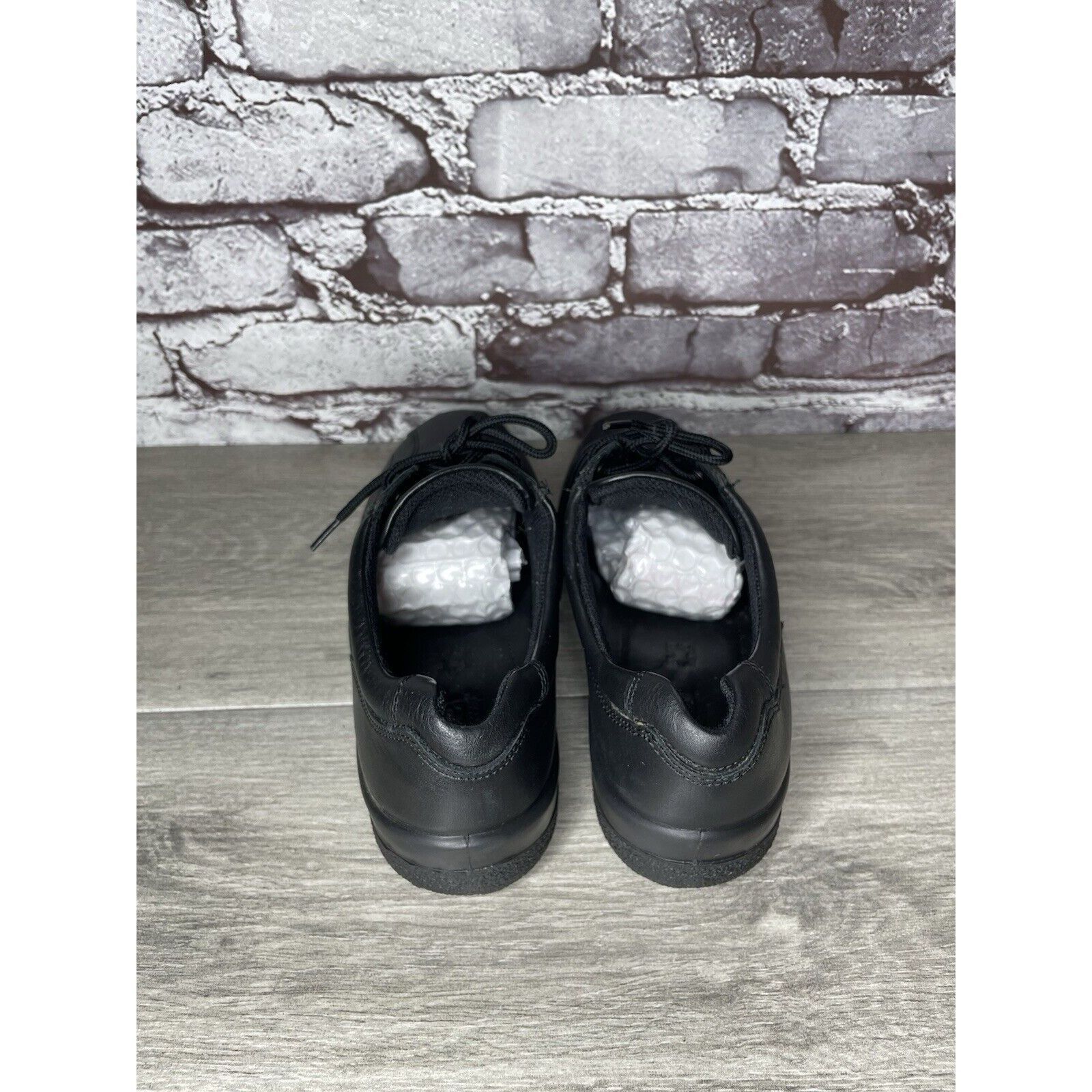 BOTTER Hotter Black Leather Lace Up Casual Comfort Shoes Women Sz 7 Size US 7 / IT 37 - 21 Thumbnail