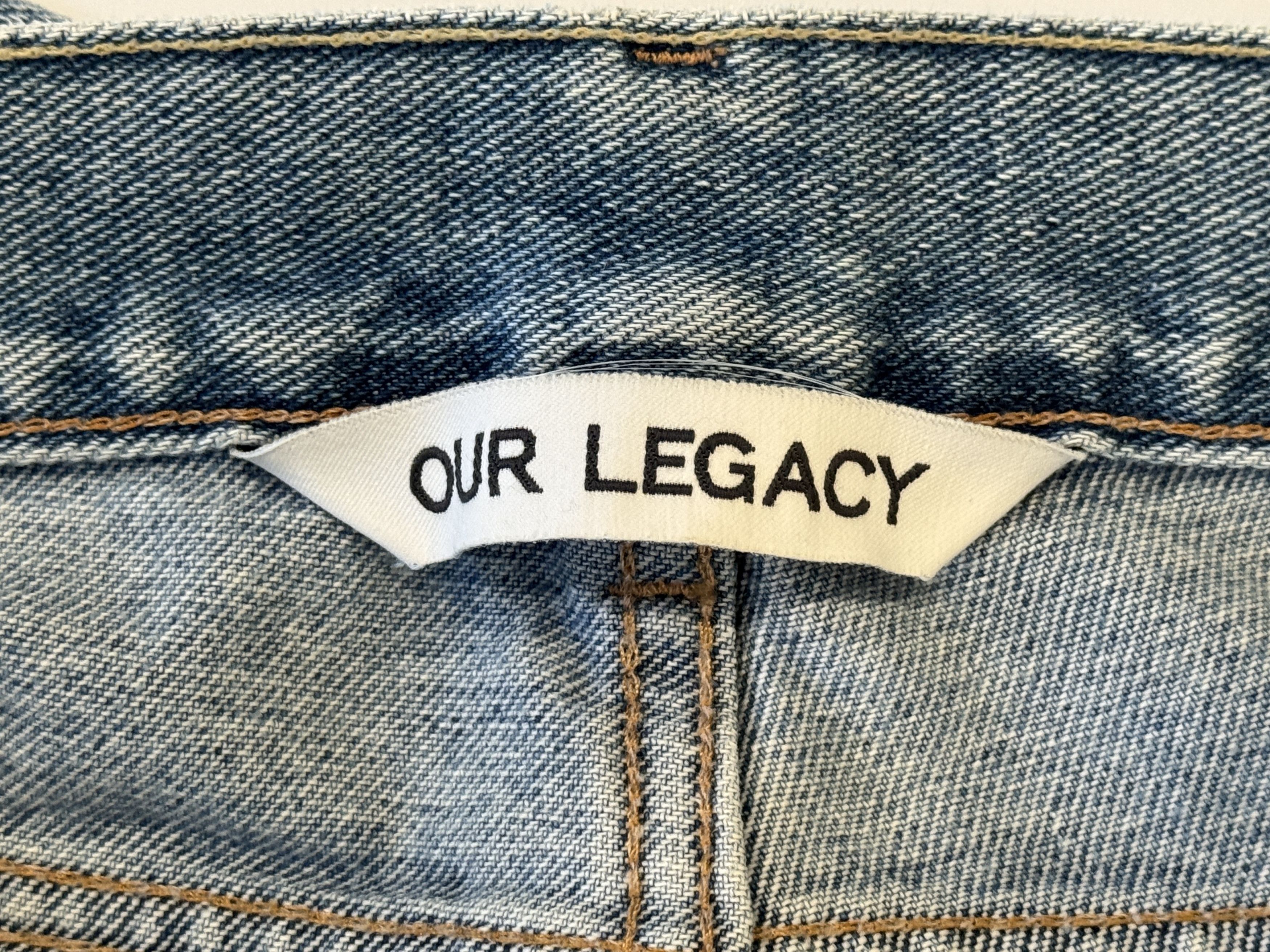 Our Legacy Our Legacy 2nd Cut Denim Jeans 31x32 Light Wash Size US 31 - 5 Thumbnail