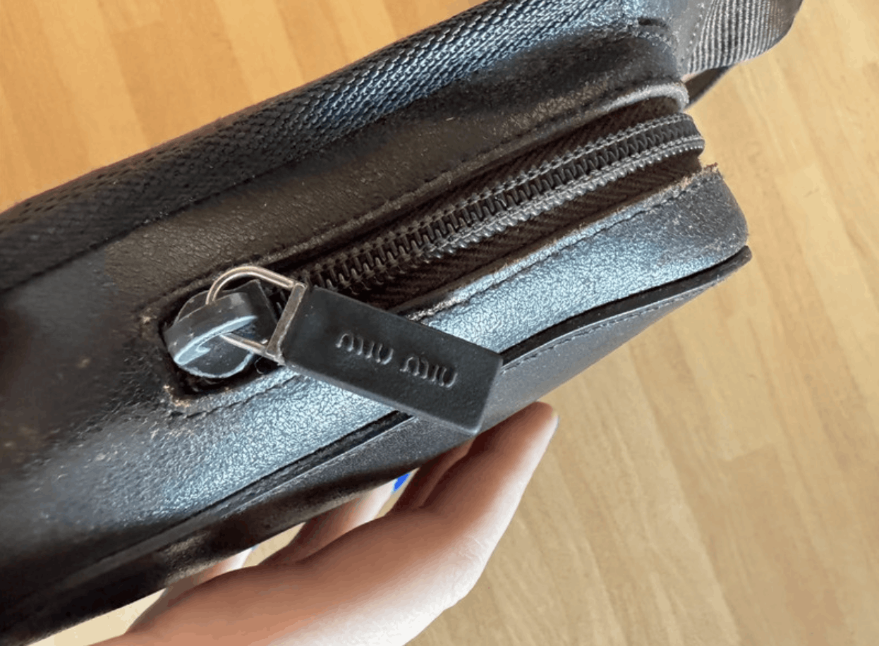 Miu Miu Miu Miu Bag Leather Shoulder Sport 1999 Hand Red Tab EX0021 Size ONE SIZE - 5 Thumbnail