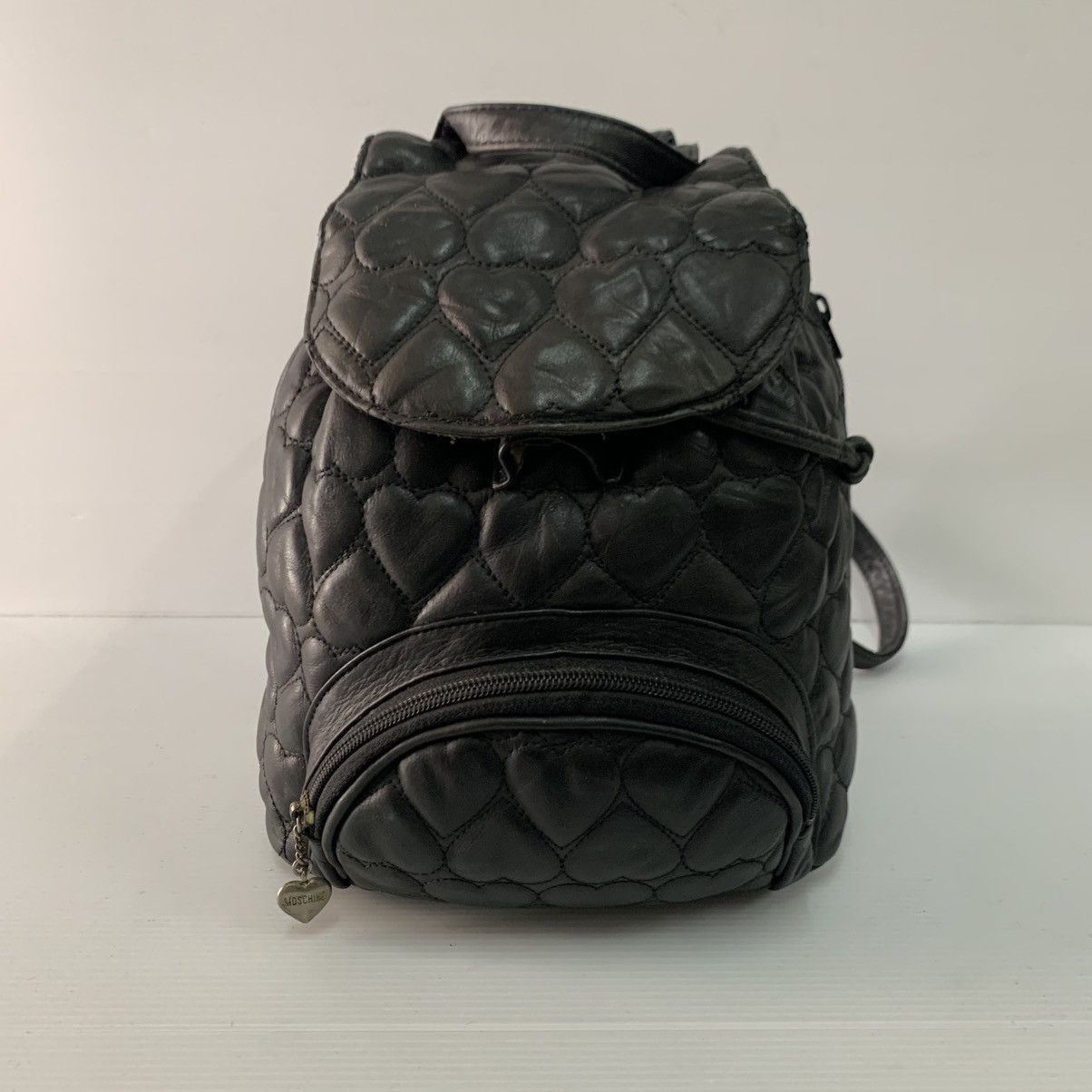 Moschino Moschino Leather Backpack Size ONE SIZE - 1 Thumbnail