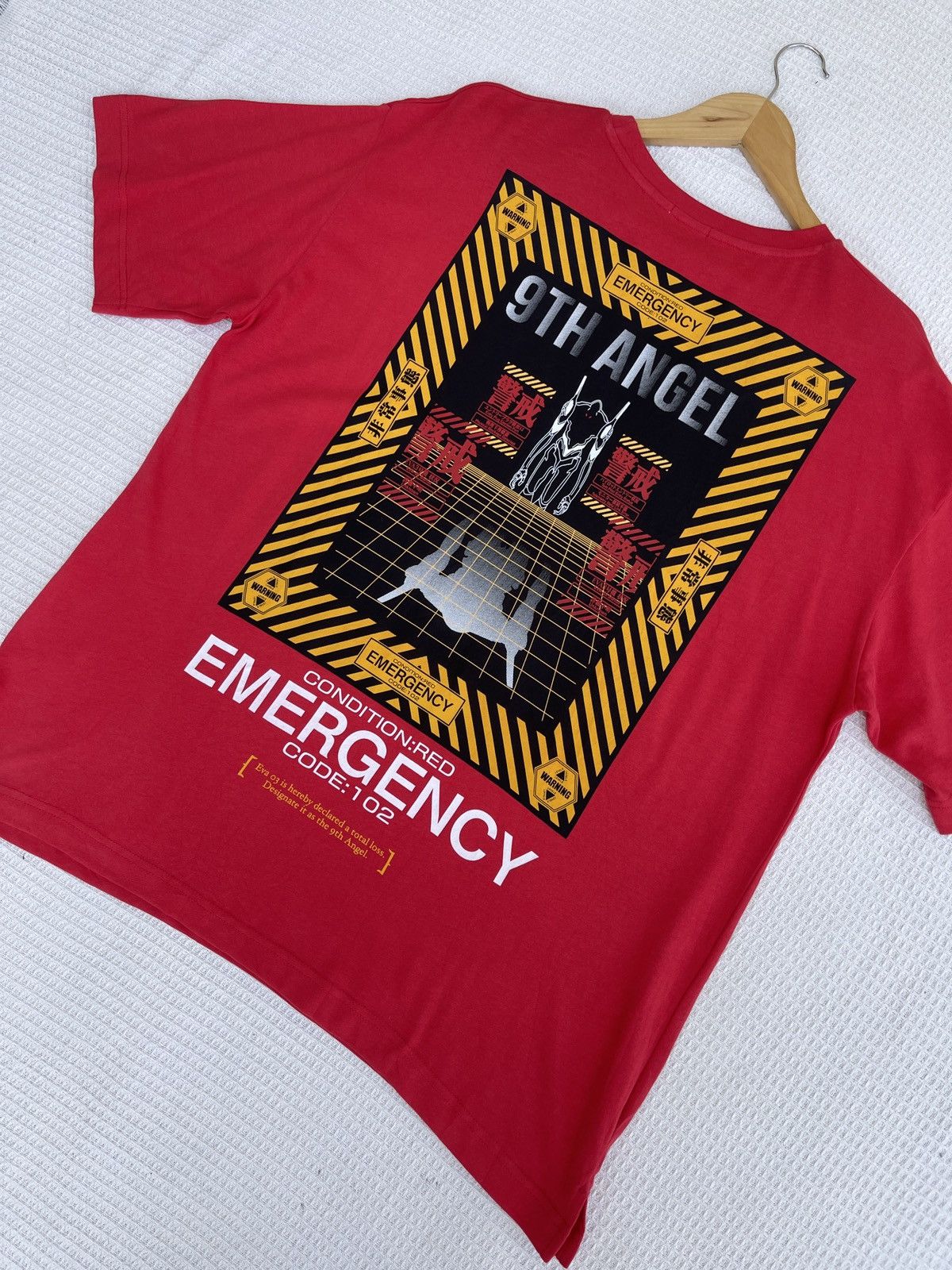 Anime × Vintage Rare🔥Neon Genesis Evangelion Japanese Anima Eva 03 T-Shirt Size US XL / EU 56 / 4 - 8 Thumbnail