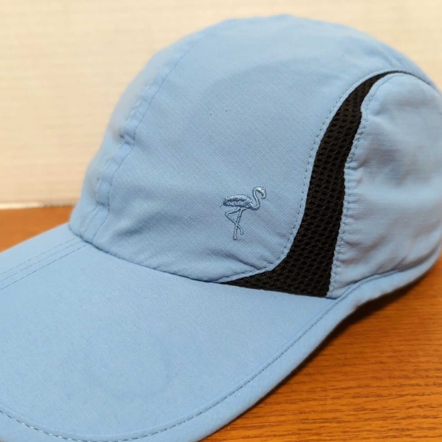 Vintage Columbia Hat Cap Strap Back Light Blue Athletic Lightweight Running Panel Men's Baseball Cap Size ONE SIZE - 3 Thumbnail