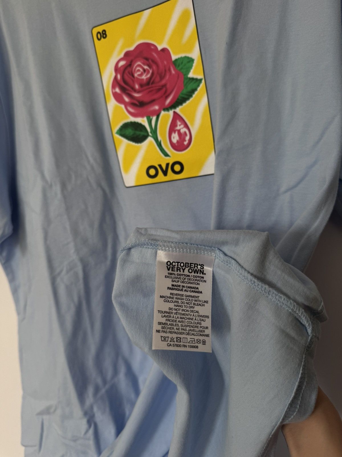 Drake OVO T-Shirt 🌹 Size US XL / EU 56 / 4 - 6 Thumbnail