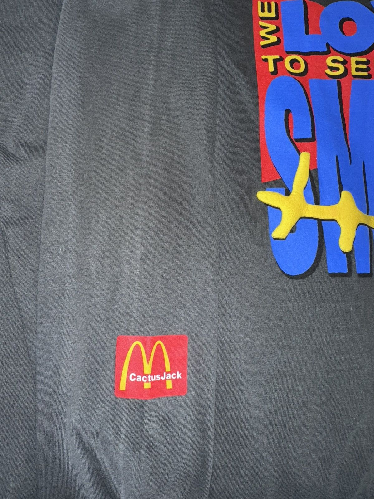Travis Scott Travis Scott McDonald’s Tee (Longsleeve) Size US XL / EU 56 / 4 - 4 Thumbnail