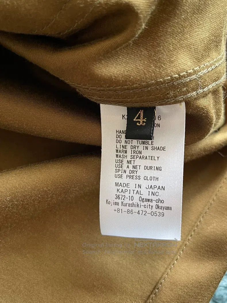 Kapital Kapital Retro workwear multi-pocket jacket Size US XL / EU 56 / 4 - 5 Thumbnail