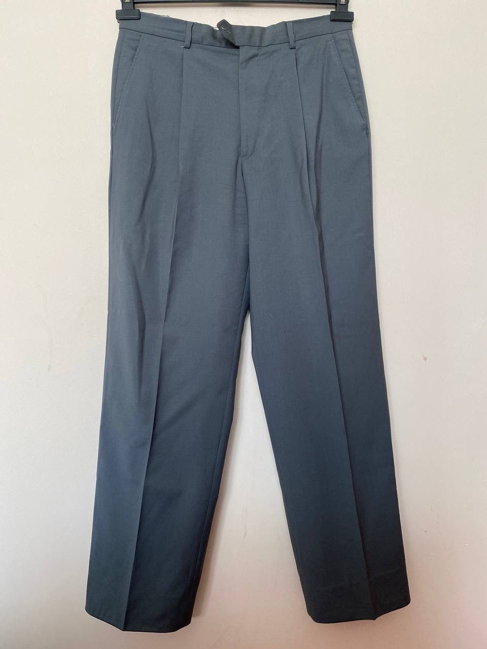Giorgio Armani Vintage Giorgio Armani Suit Grey Wool Size 46R - 10 Thumbnail