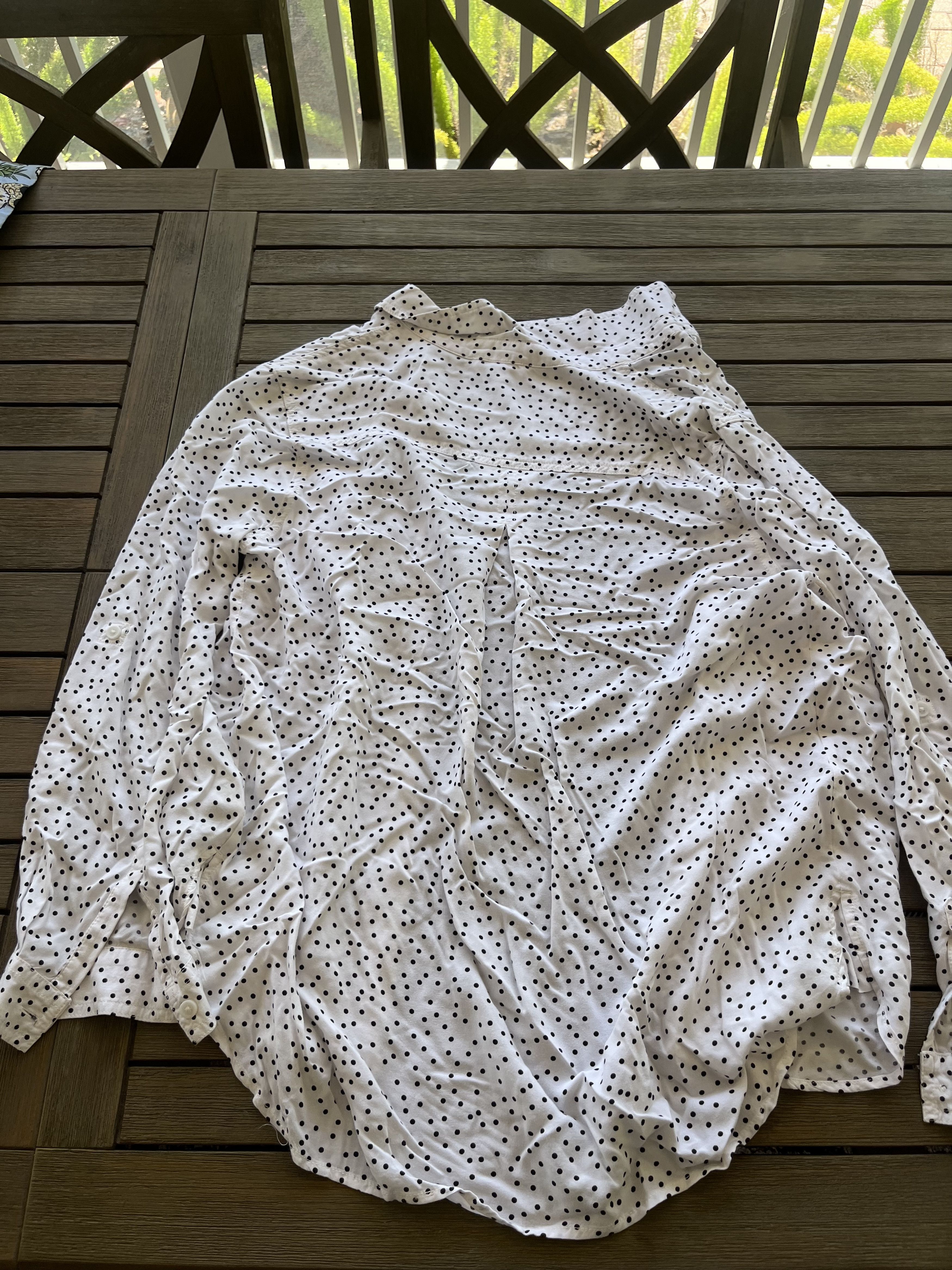 Vintage BeachLunchLounge Button Up Spotted shirt Size M / US 6-8 / IT 42-44 - 2 Thumbnail