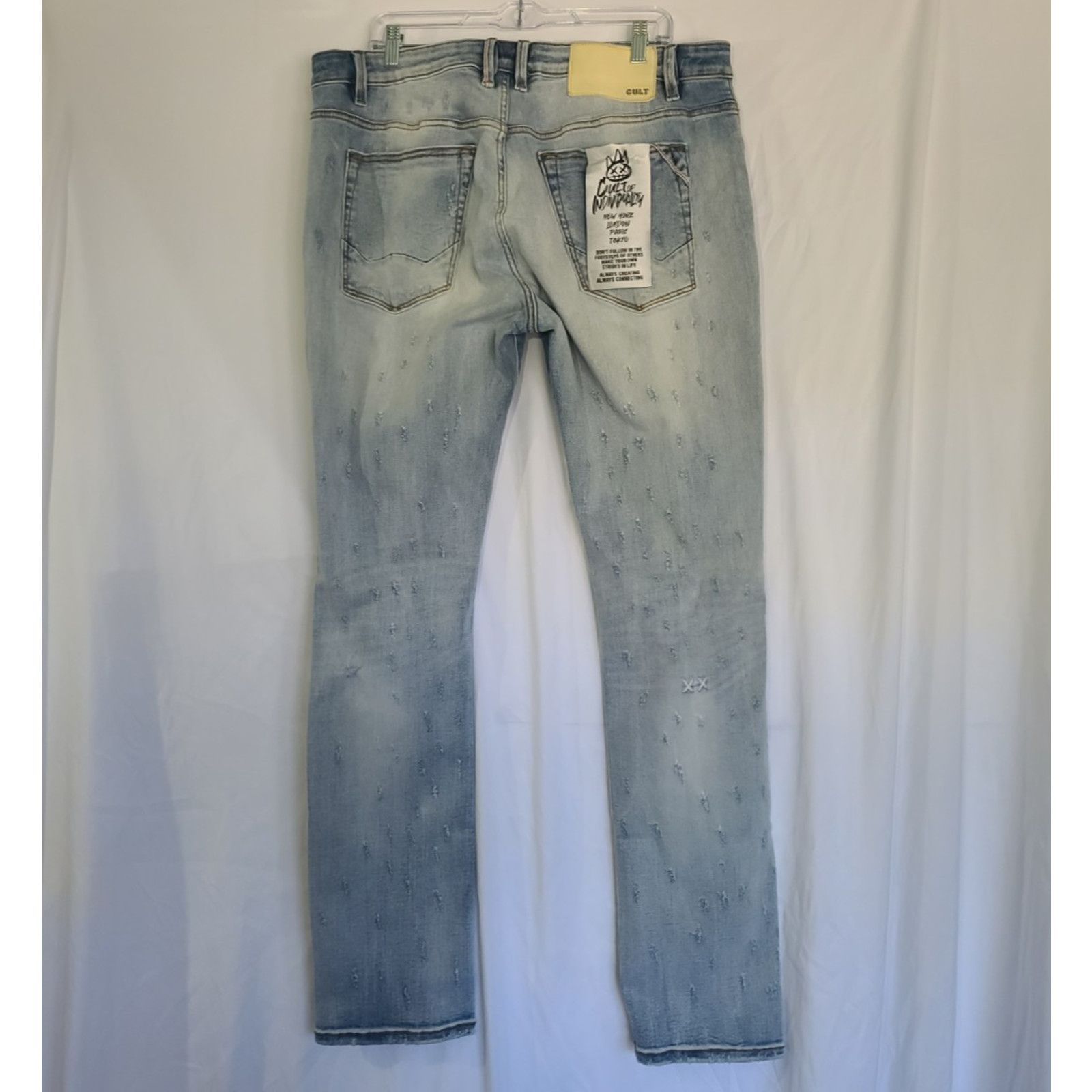 Cult Of Individuality New w Tag Cult of Individuality Buckle Rocker Slim 38 X 33 Size US 38 / EU 54 - 4 Thumbnail