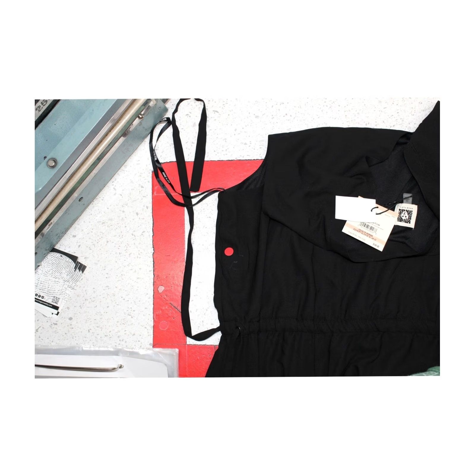 Anne Klein Anne Klein Dress Jenna Border-Hem Elastic-Waist 2X black Womens Size XXL / US 16-18 / IT 52-54 - 2 Thumbnail
