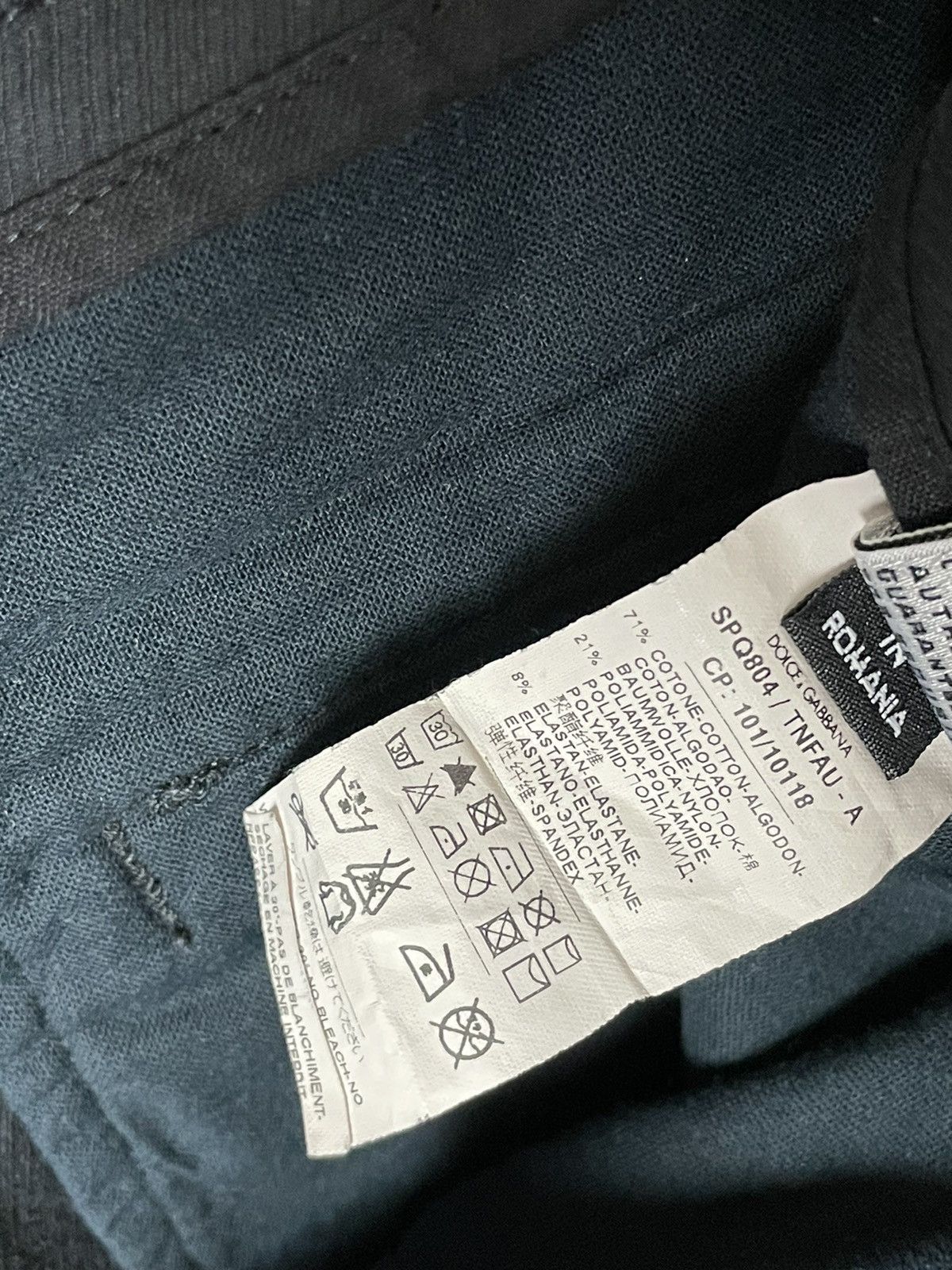 Dolce & Gabbana Vintage Dolce&Gabbana luxury Y2K avantgarde streetwear pants Size 30" / US 8 / IT 44 - 13 Thumbnail