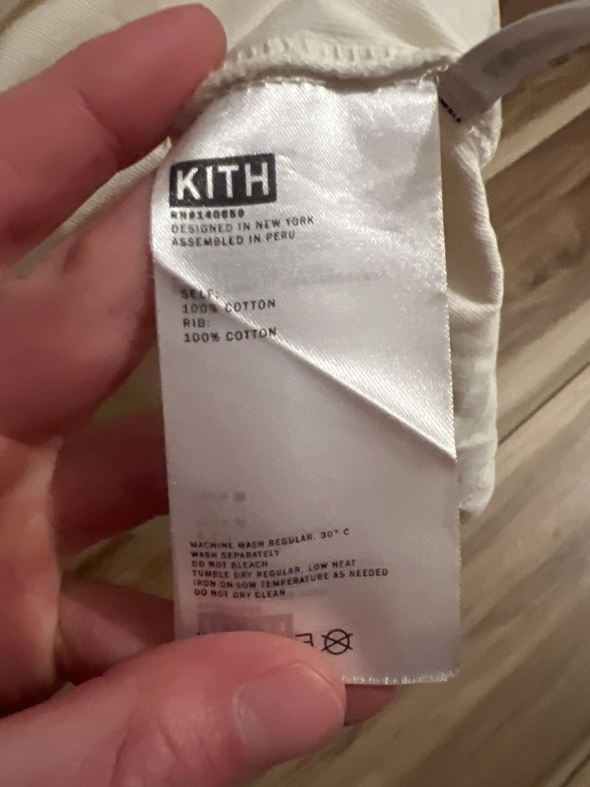 Kith KITH VINTAGE WASH TEE - SANDRIFT Size US L / EU 52-54 / 3 - 5 Thumbnail