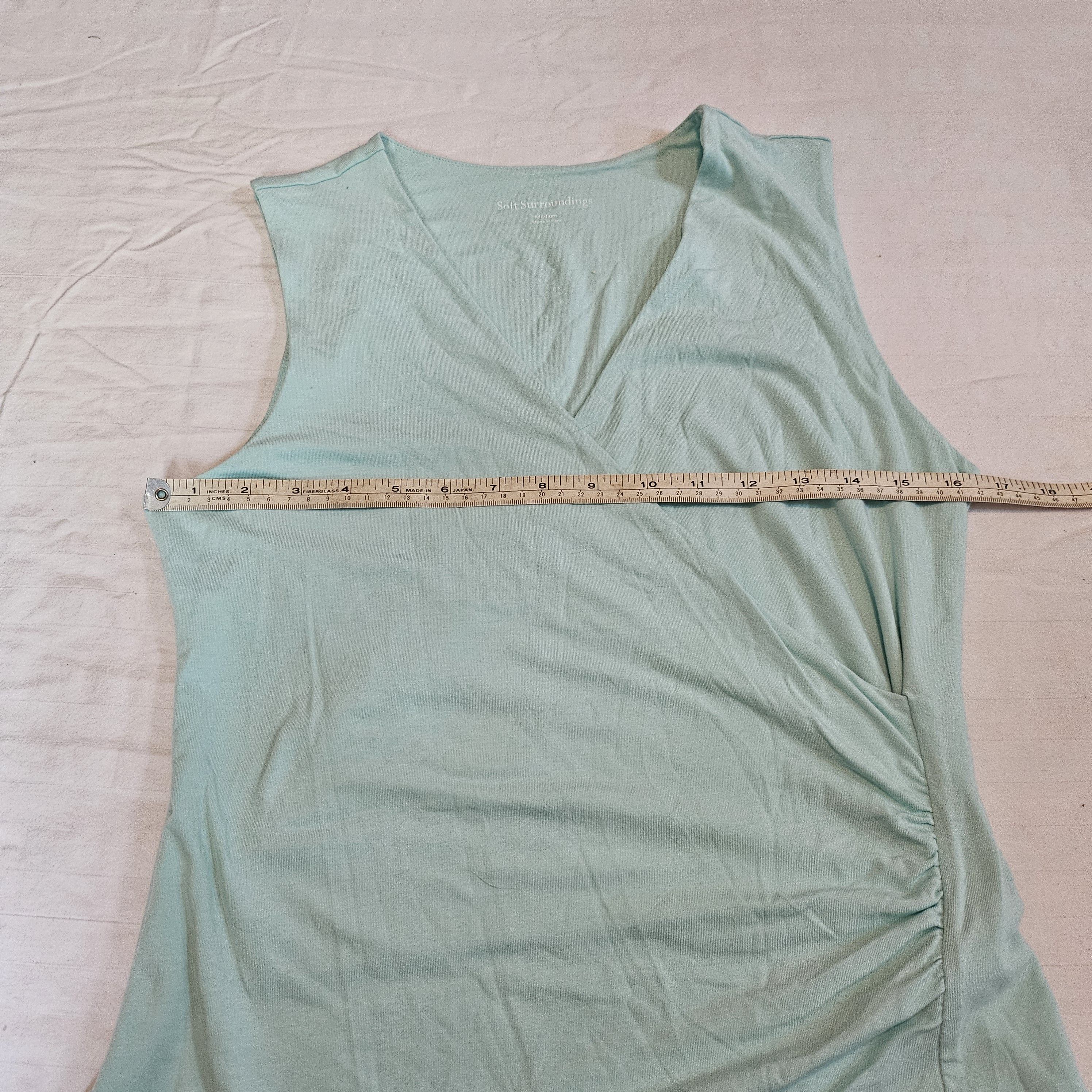 Soft Surroundings Soft Surroundings Woman's Tank top size M Turquoise Size M / US 6-8 / IT 42-44 - 6 Thumbnail