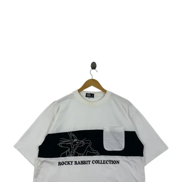Vintage Vintage ROCKY RABBIT COLLECTION Cartoon Tee Shirt Size L / US 10 / IT 46 - 2 Thumbnail