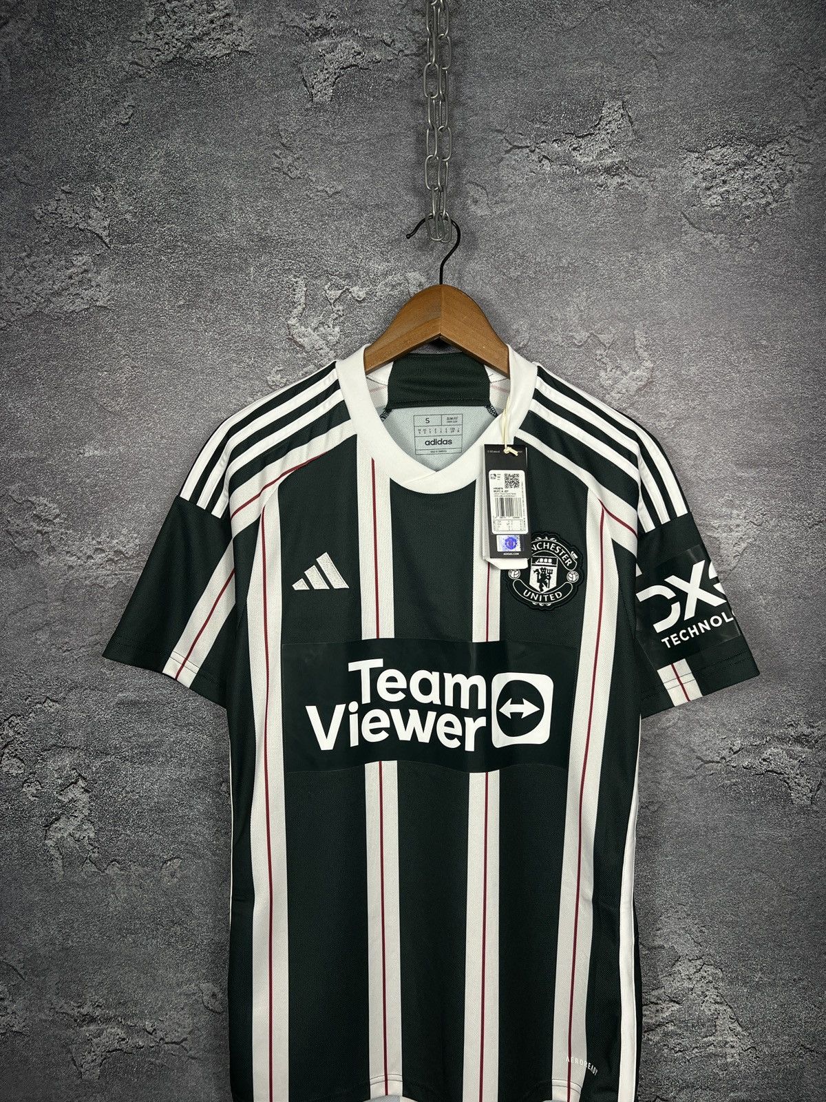 Adidas New Adidas #18 Casemiro Manchester United2023/24 Away Jersey Size US S / EU 44-46 / 1 - 4 Thumbnail