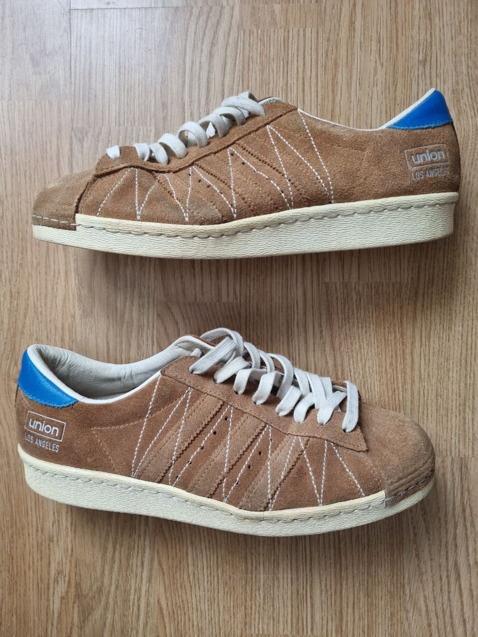 Adidas × Union LA adidas Superstar 80s Union Size US 8.5 / EU 41-42 - 2 Thumbnail