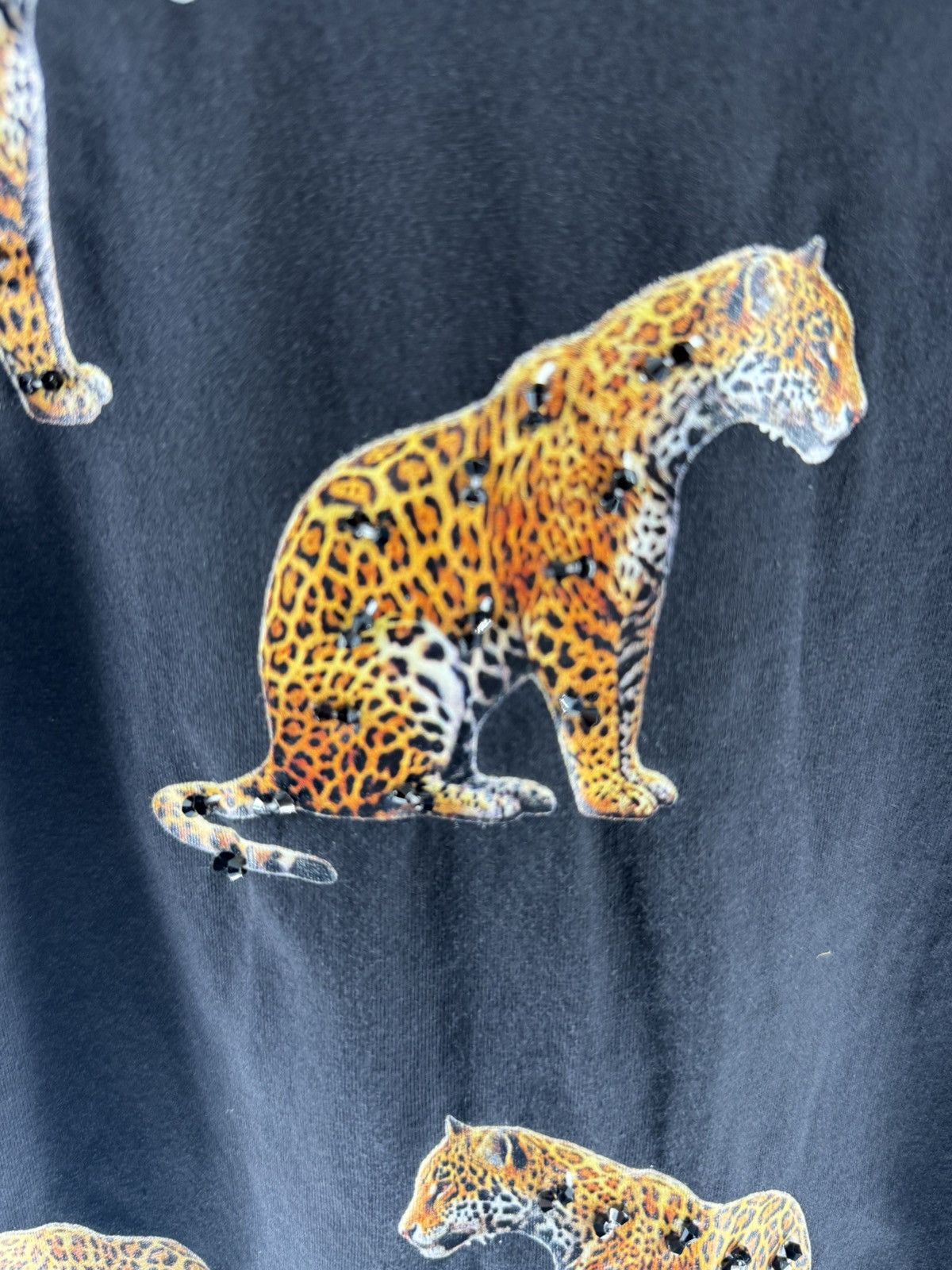 Other Something Pretty Black Leopard Cheetah Shirt Size Small Size S / US 4 / IT 40 - 4 Thumbnail