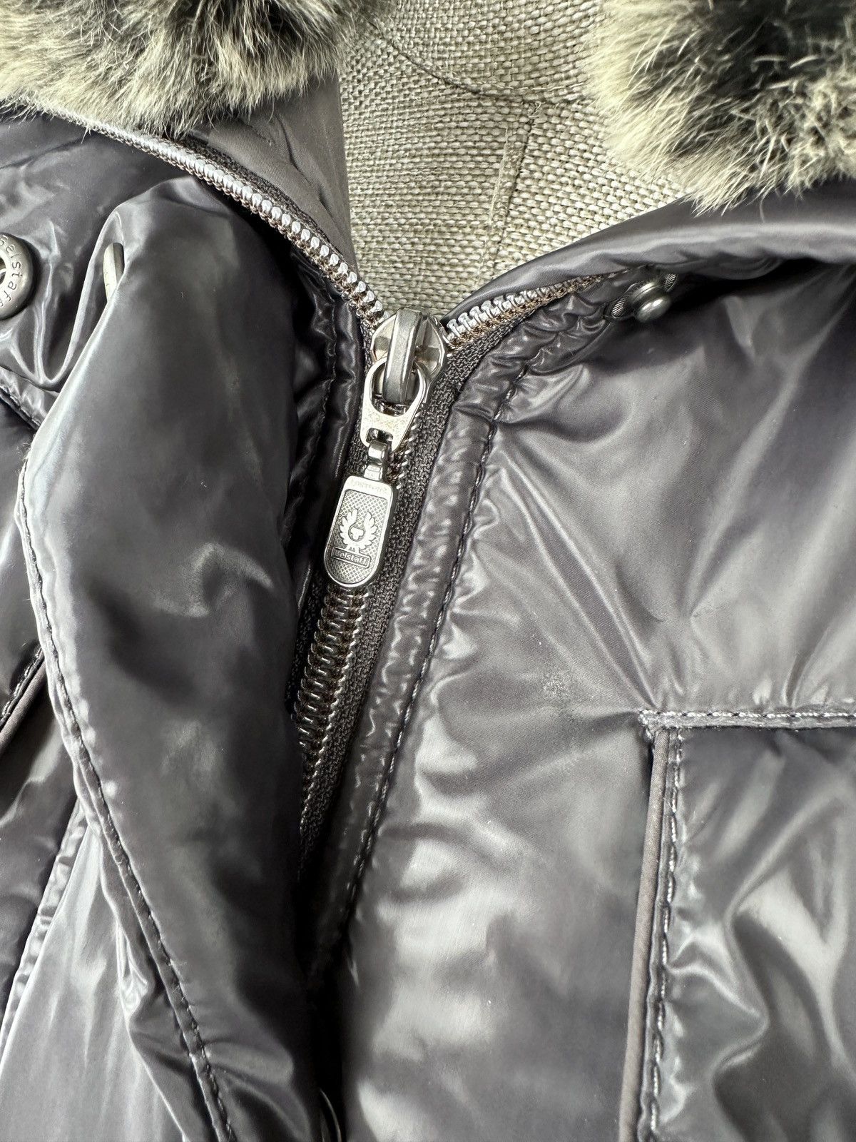 Belstaff BELSTAFF Silver Label Fur Collar Iconic Jacket Women’s sz 44 Size M / US 6-8 / IT 42-44 - 13 Thumbnail