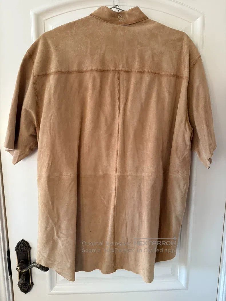 Acne Studios Acne Studios Suede vintage short-sleeve shirt jacket Size XS / US 0-2 / IT 36-38 - 3 Thumbnail