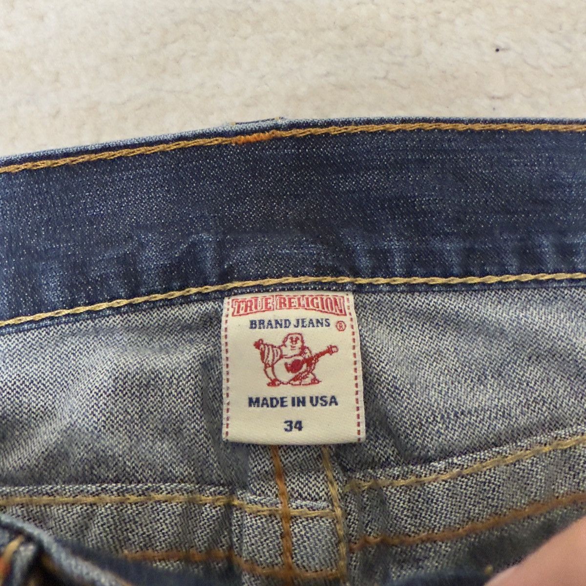 True Religion Vintage True Religion Rainbow Ricky Jeans Men's Actual 38x31 Size US 38 / EU 54 - 7 Thumbnail