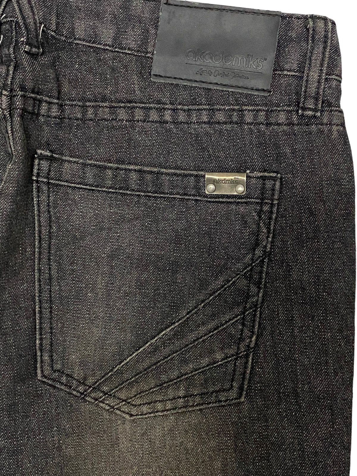 GOSTAR DE FUGA Akademiks Jeans Design Pading Red for Biker Rider Size US 32 / EU 48 - 9 Thumbnail