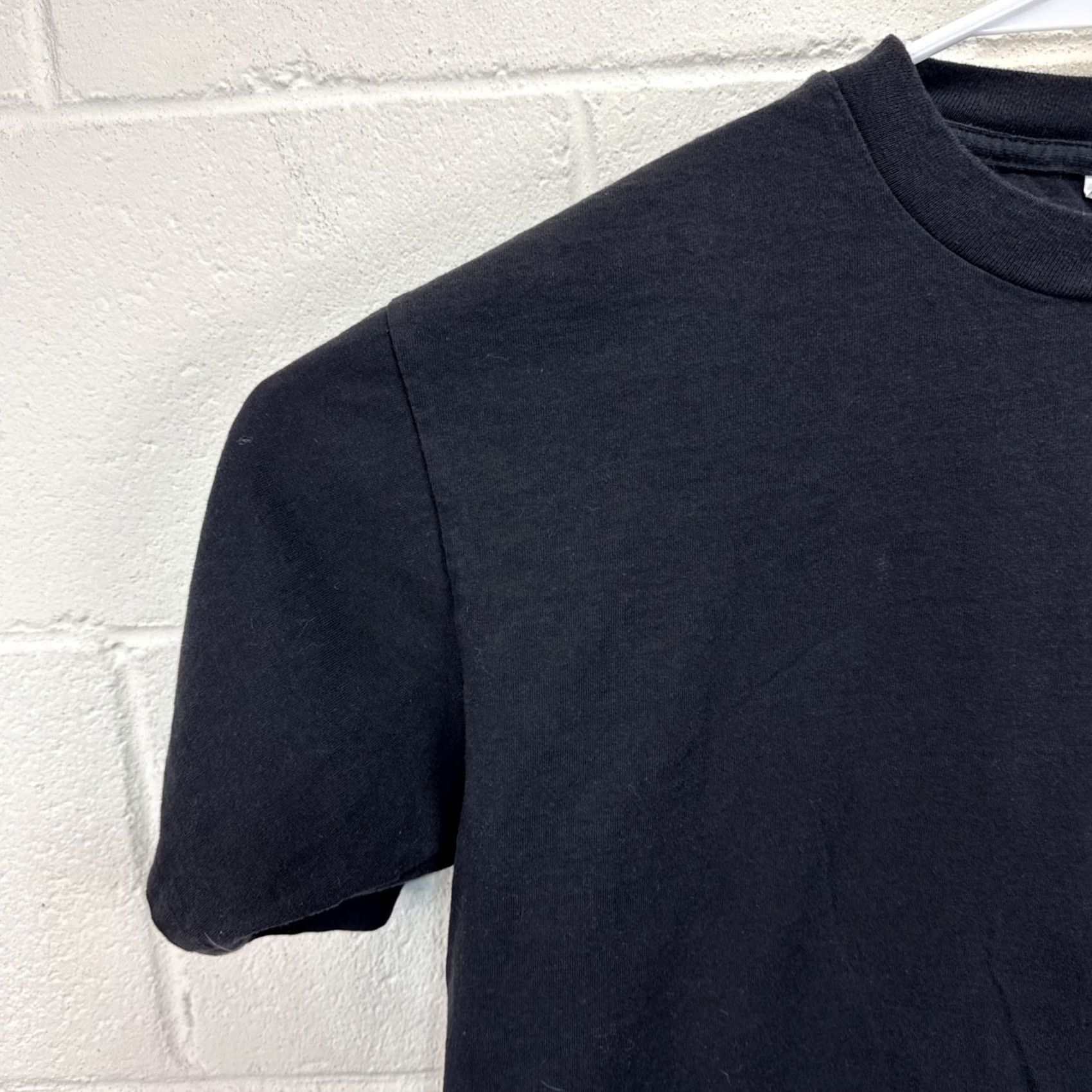 Vintage VINTAGE American Spirit T Shirt Motorcycle Biker Born To Be Wild Eagle Large Black Cotton Alore Size US L / EU 52-54 / 3 - 6 Thumbnail