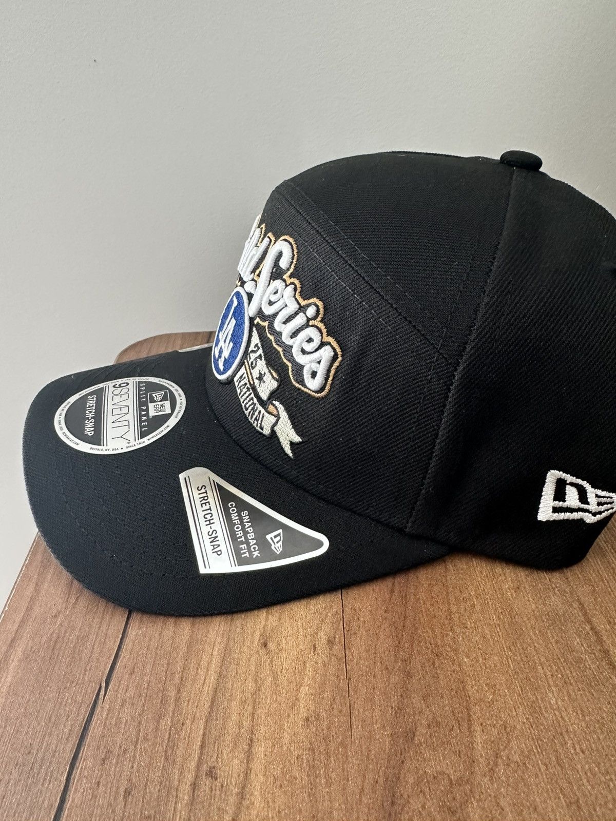 New Era Los Angeles Dodgers New Era ‘25 NL Champion Locker Room Hat Size ONE SIZE - 2 Thumbnail
