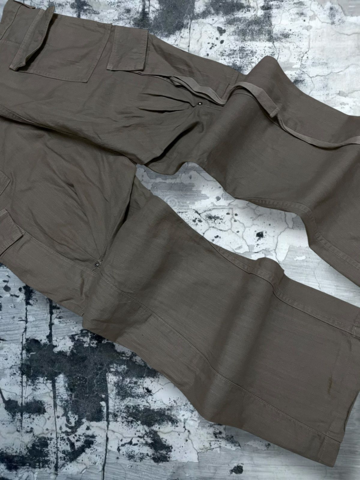Japanese Brand Vintage 1990s Japan Designer Slowgun Tactical Cargo Pant Size US 30 / EU 46 - 15 Thumbnail