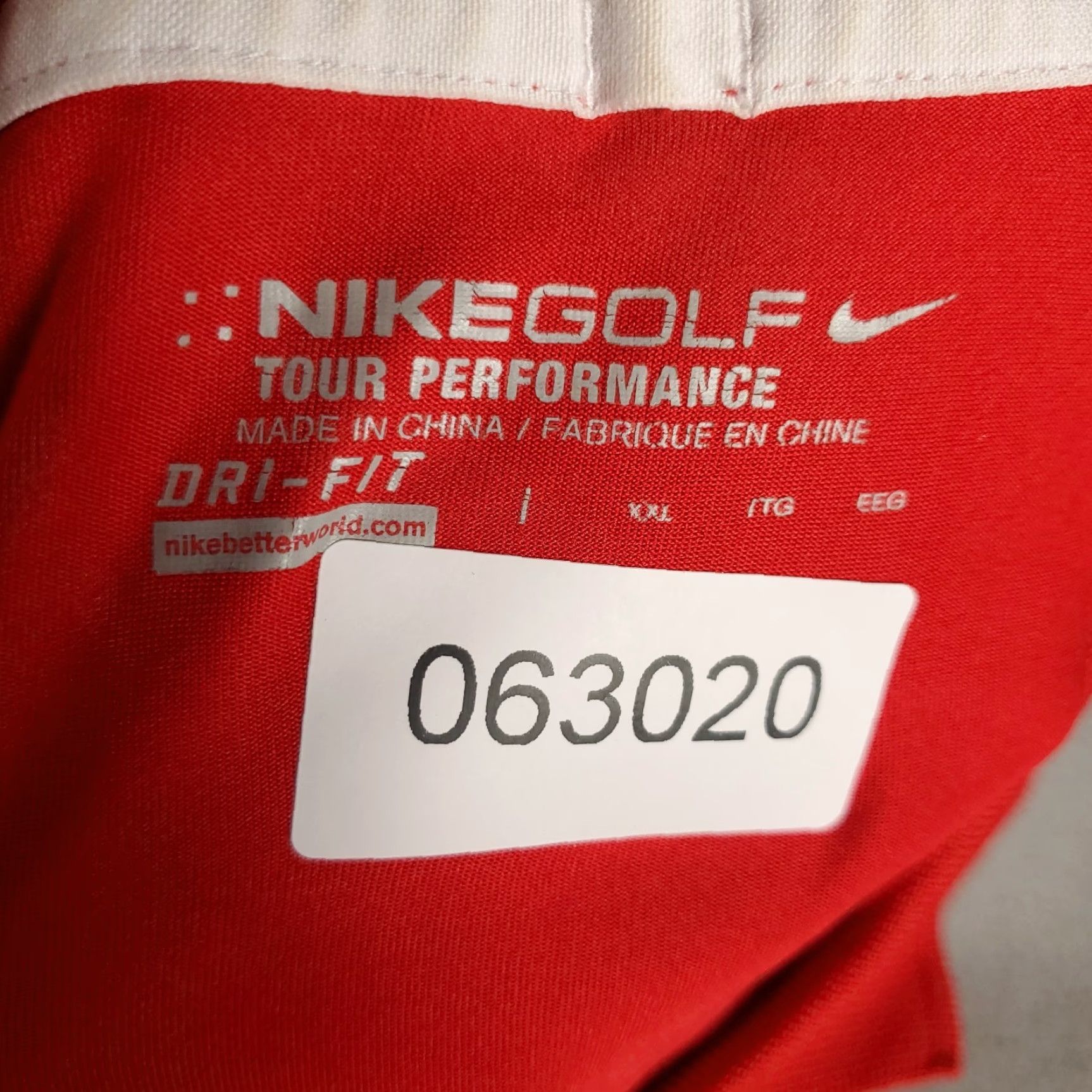 Nike Nike Polo Shirt Mens 2XL Red Swoosh Golf Casual Short Sleeve Size US XXL / EU 58 / 5 - 7 Thumbnail