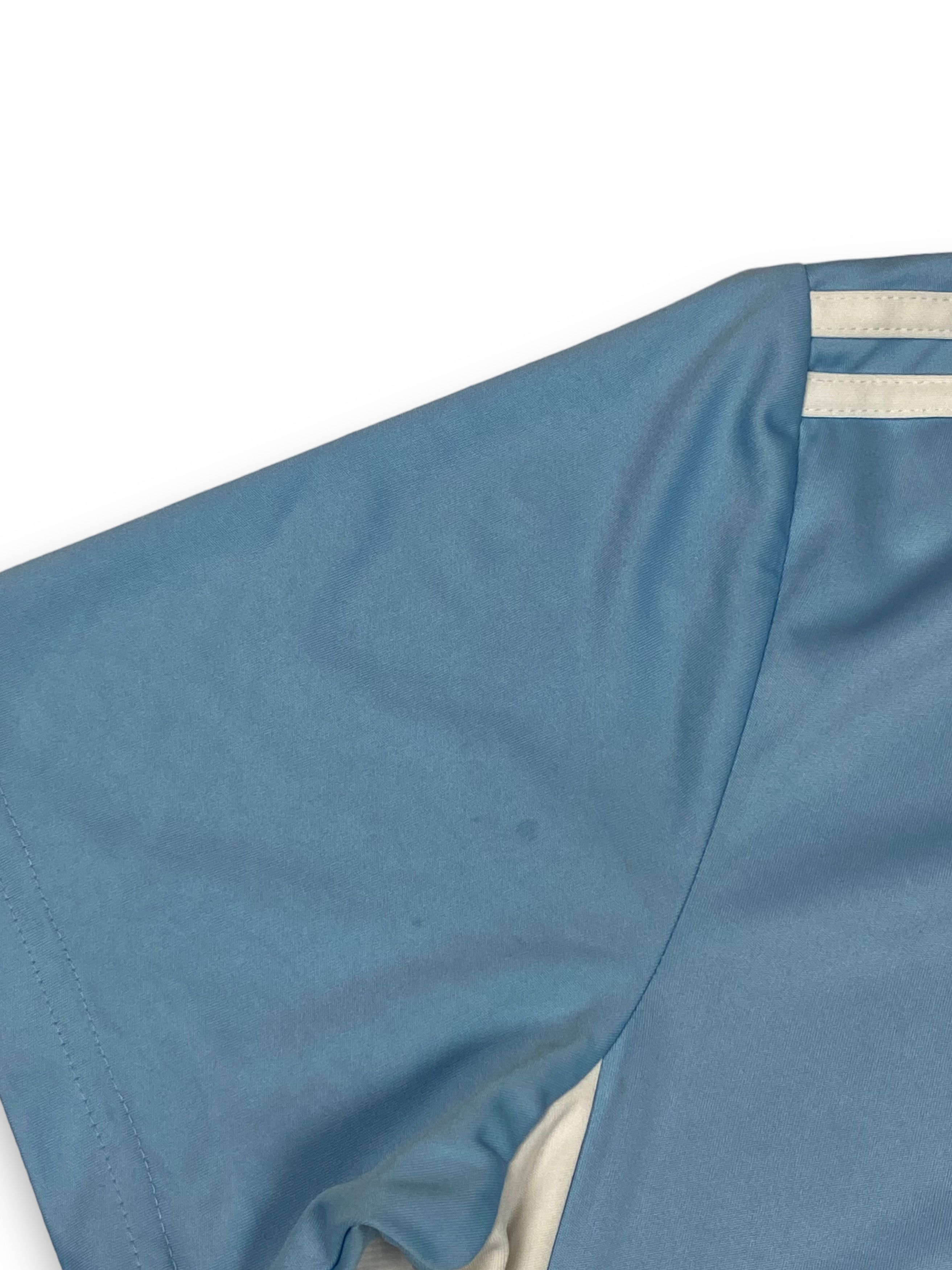 Vintage Adidas Sky Blue Many Logo GIF MCdonalds Jersey M724 Size US M / EU 48-50 / 2 - 10 Thumbnail