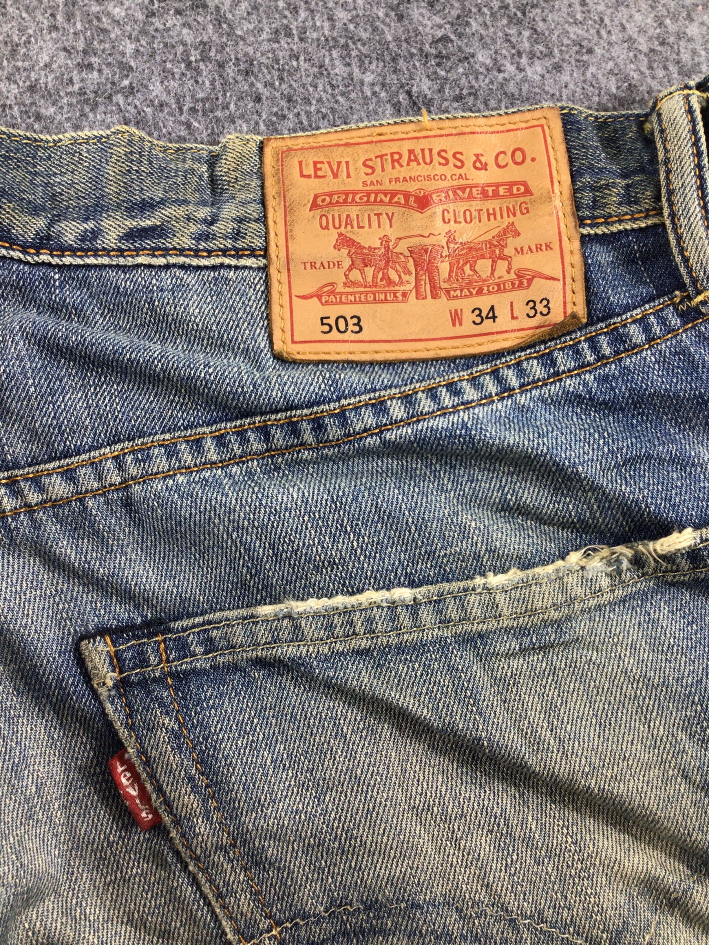 Levi's Vintage Levis 503 Jeans-JM164 Size US 36 / EU 52 - 6 Thumbnail