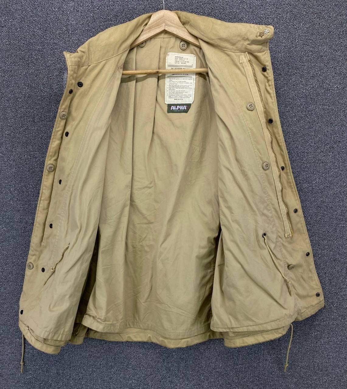 Alpha Industries Vintage Alpha Industries Military Army Field Jacket Size US M / EU 48-50 / 2 - 6 Thumbnail