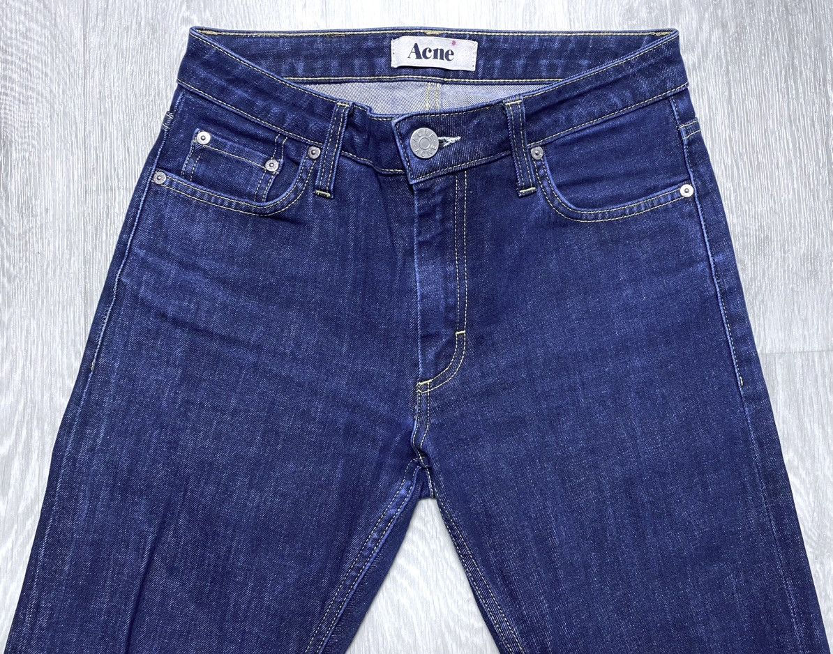 Acne Studios Women's Vintage Acne Studios Flex Wet Blue Jeans Denim Slim Size 27" / US 4 / IT 40 - 11 Thumbnail
