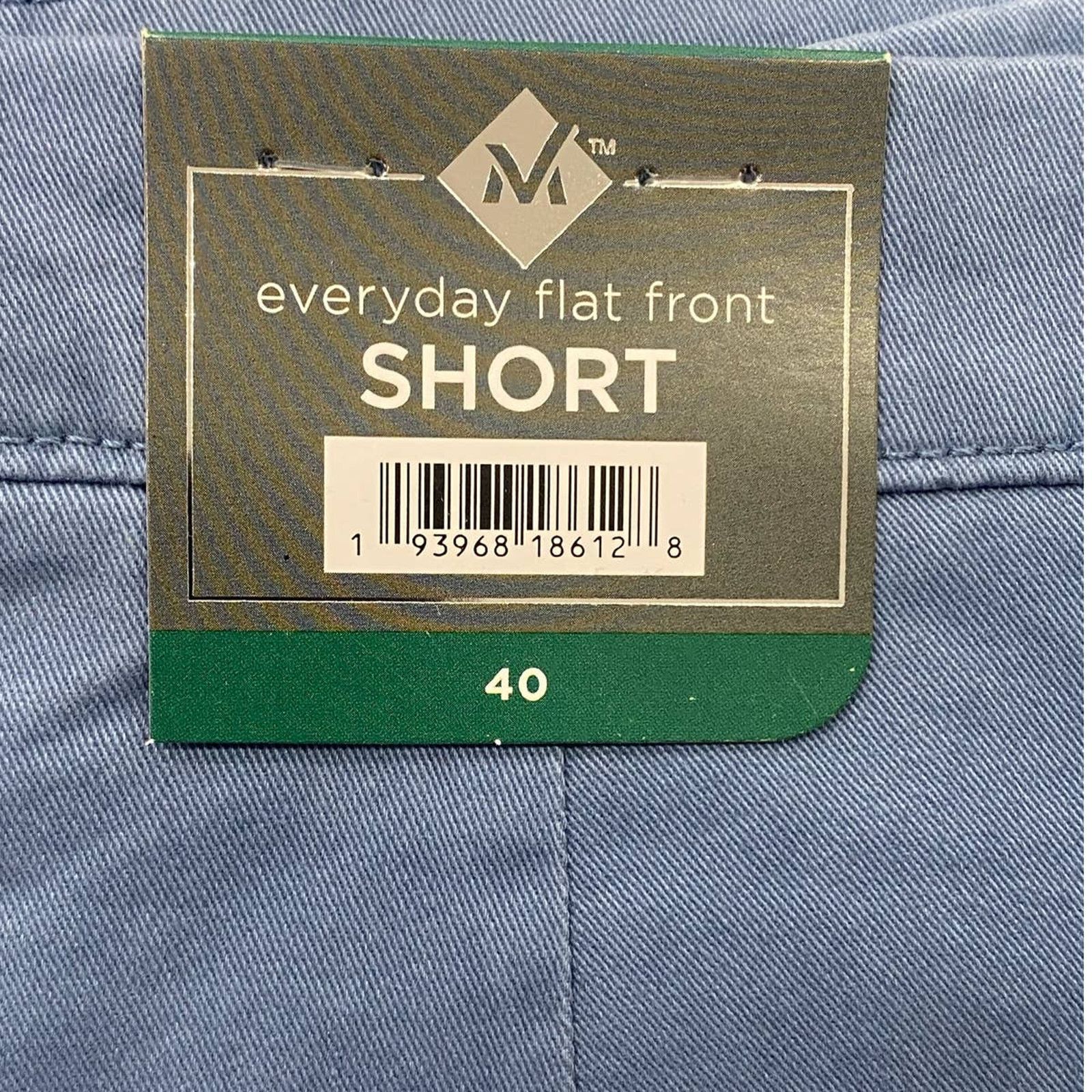 Other Members Mark Men's Everyday Stretch Flat Front Short SZ 40 Size US 40 / EU 56 - 4 Thumbnail