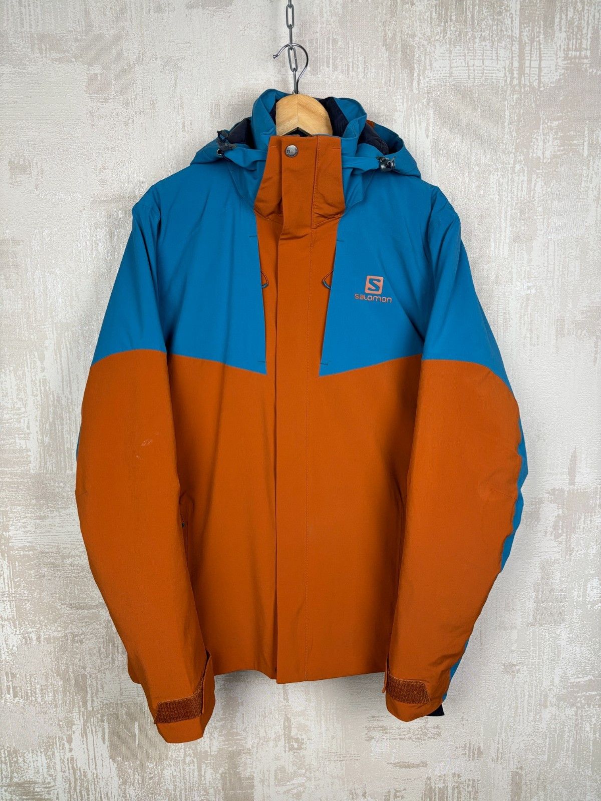 Salomon Salomon Icerocket Ski Jacket Orange/Blue Size US M / EU 48-50 / 2 - 15 Thumbnail