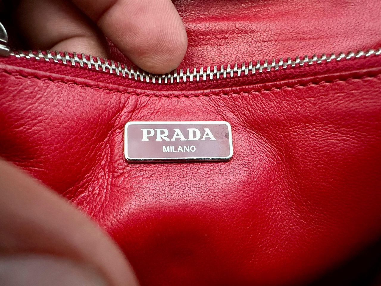Prada Authentic Prada Vernice Saffiano Leather Mini Crossbody Bag Size ONE SIZE - 10 Thumbnail